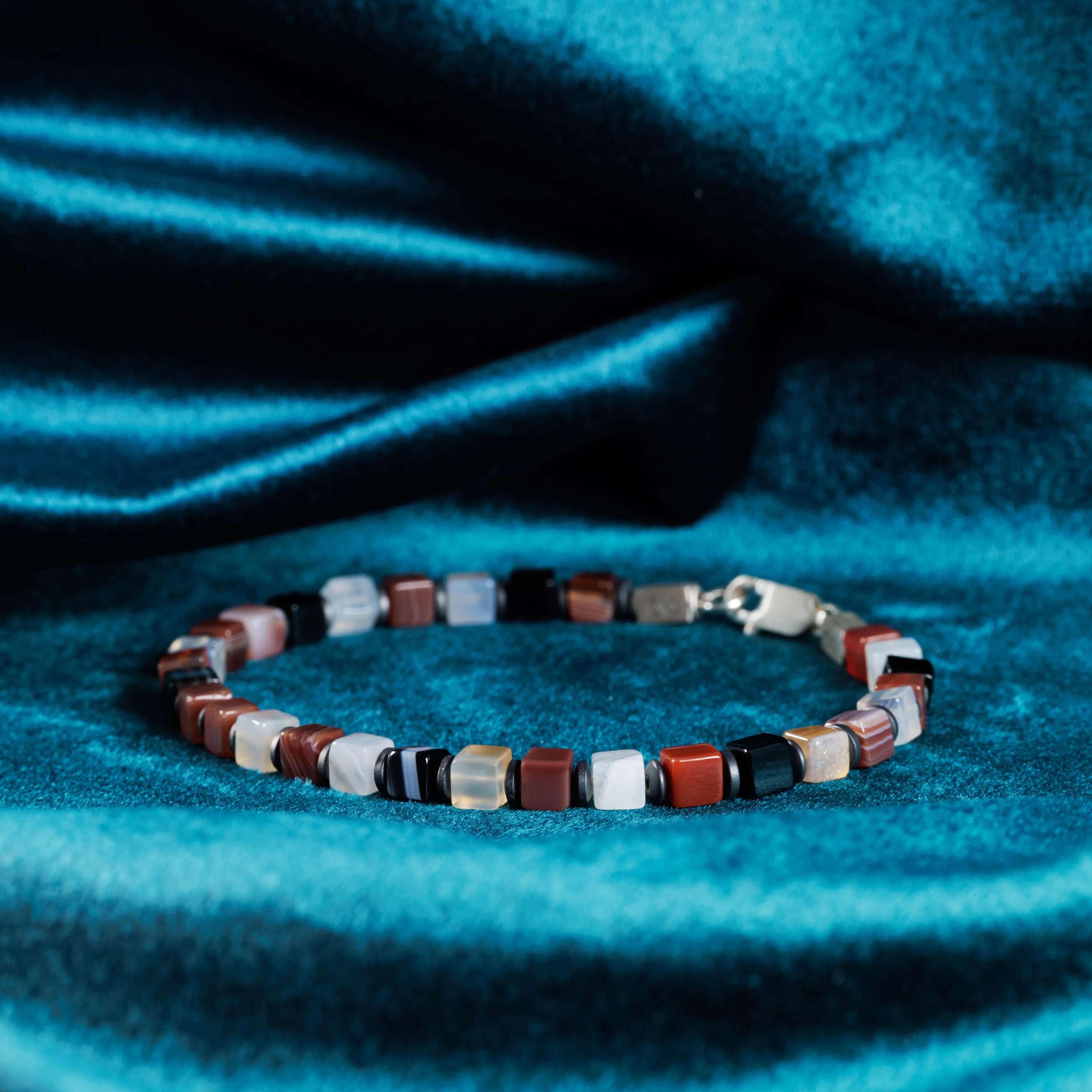 BOTSWANA AGATE BRACELET I (4MM)