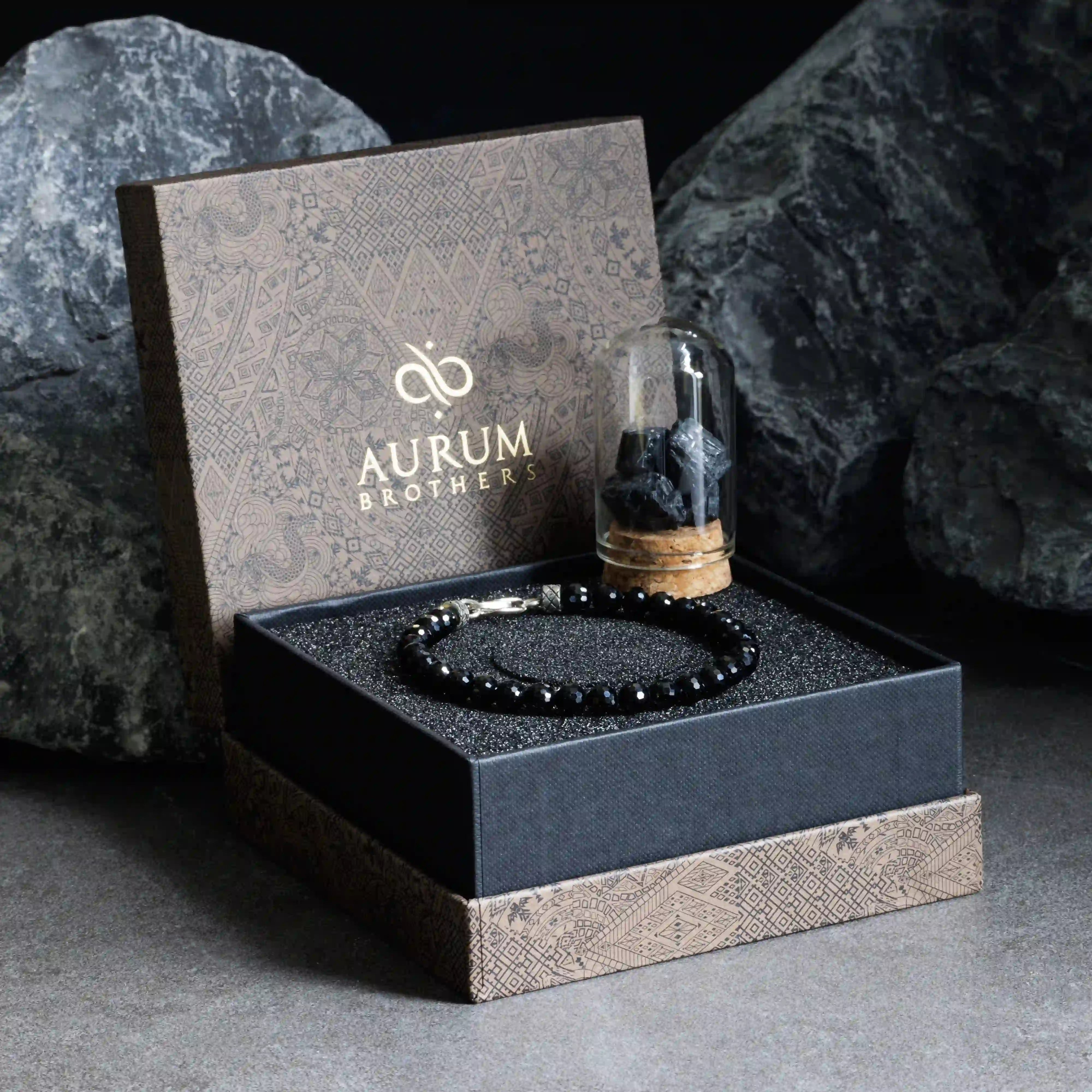BLACK SPINEL BRACELET II (6MM)