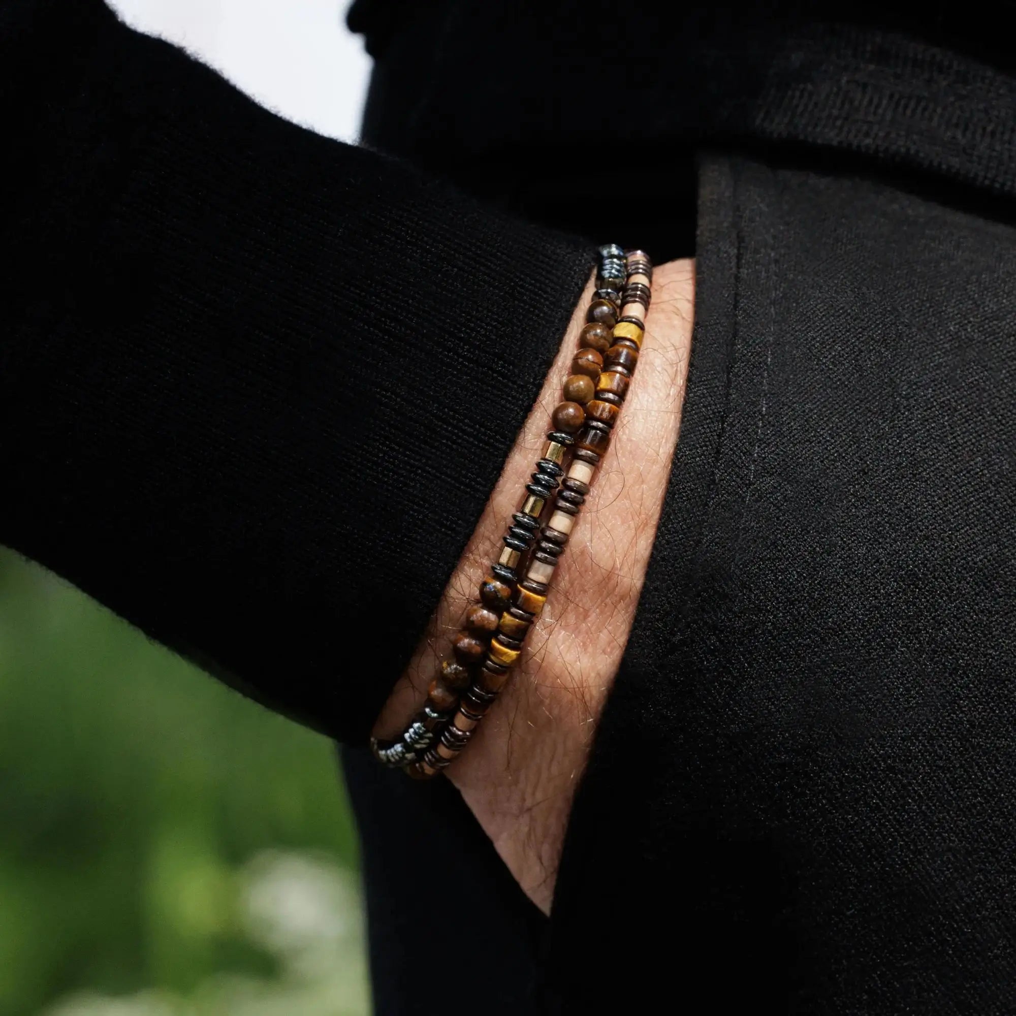 TIGER IRON BRACELET V (4MM)