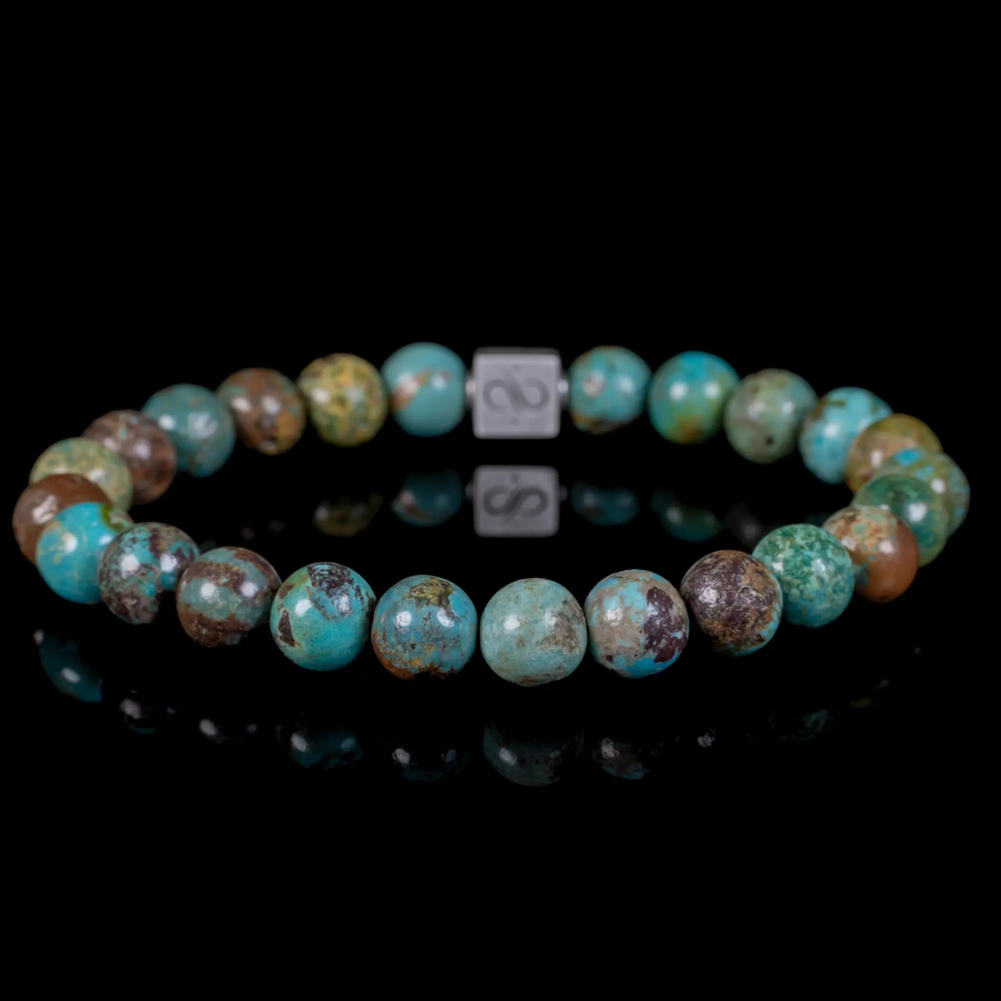 TURQUOISE BRACELET X (8MM)