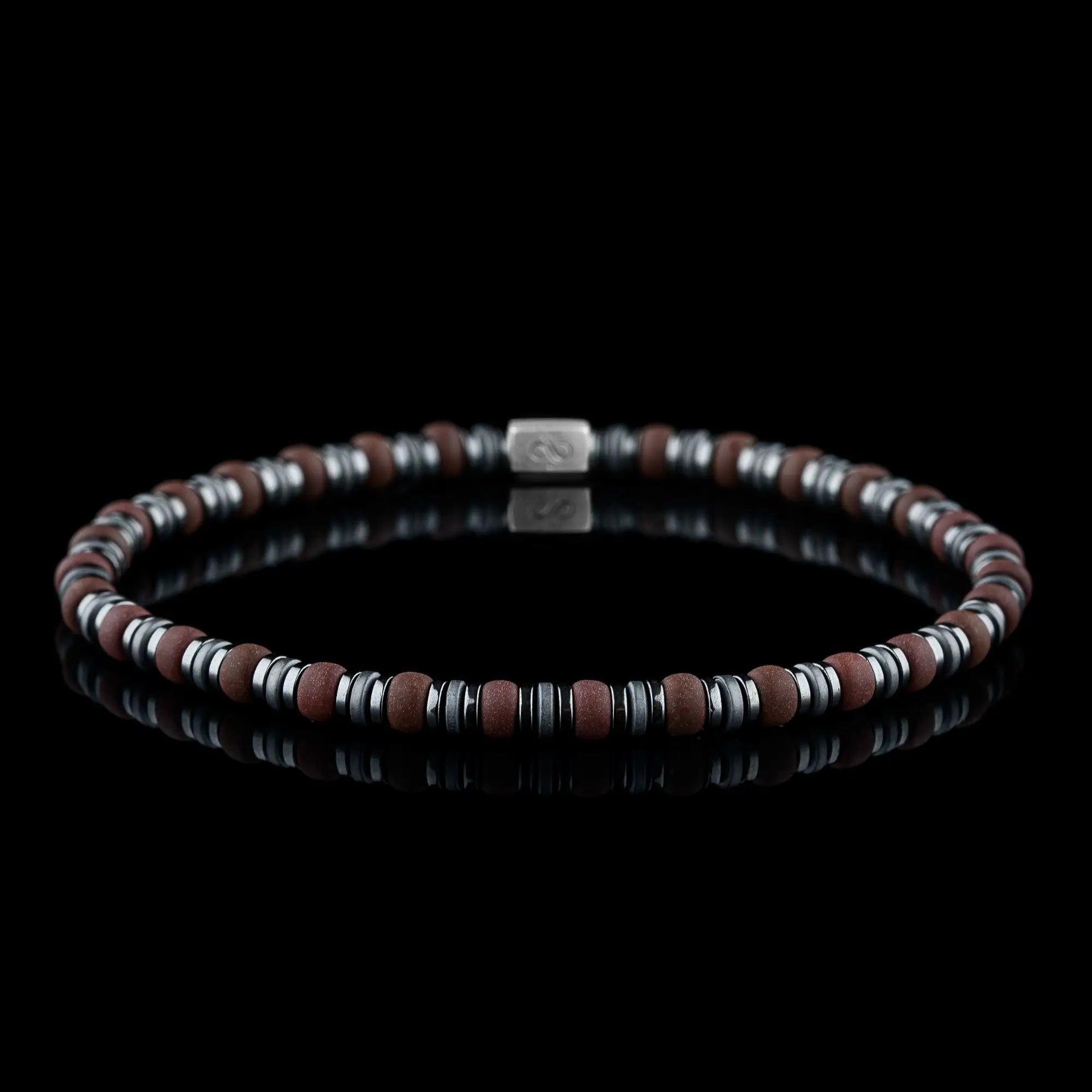 HEMATITE - BROWN BRACELET I (4MM)
