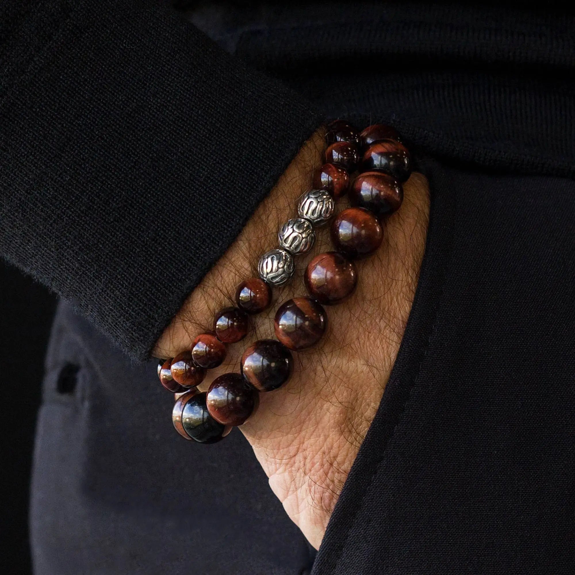 RED TIGER EYE BRACELET VII (8MM)