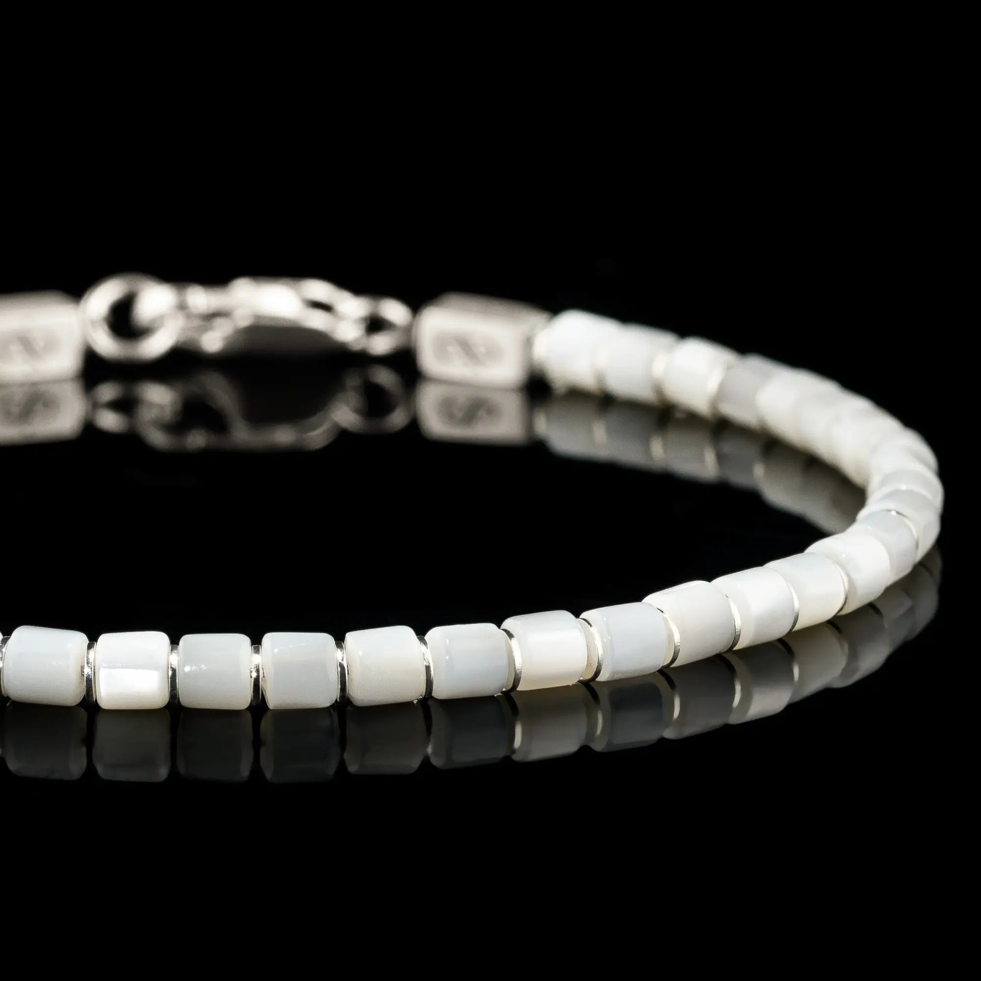 MOTHER OF PEARL BRACELET IV (3MM)