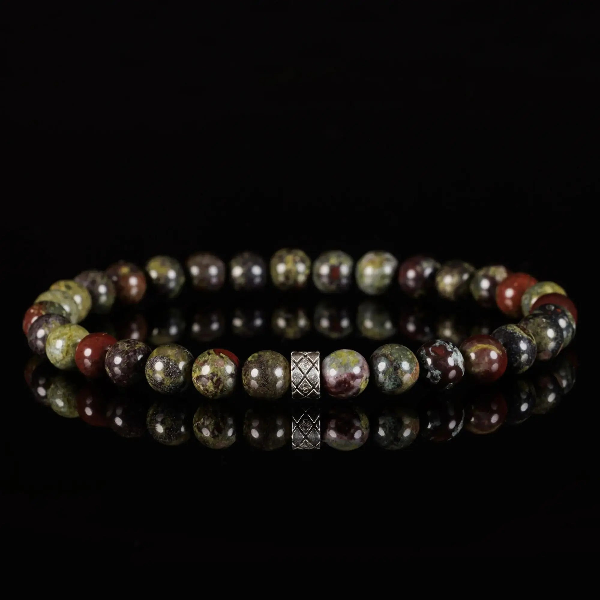 DRAGON BLOOD JASPER BRACELET IX (6MM)