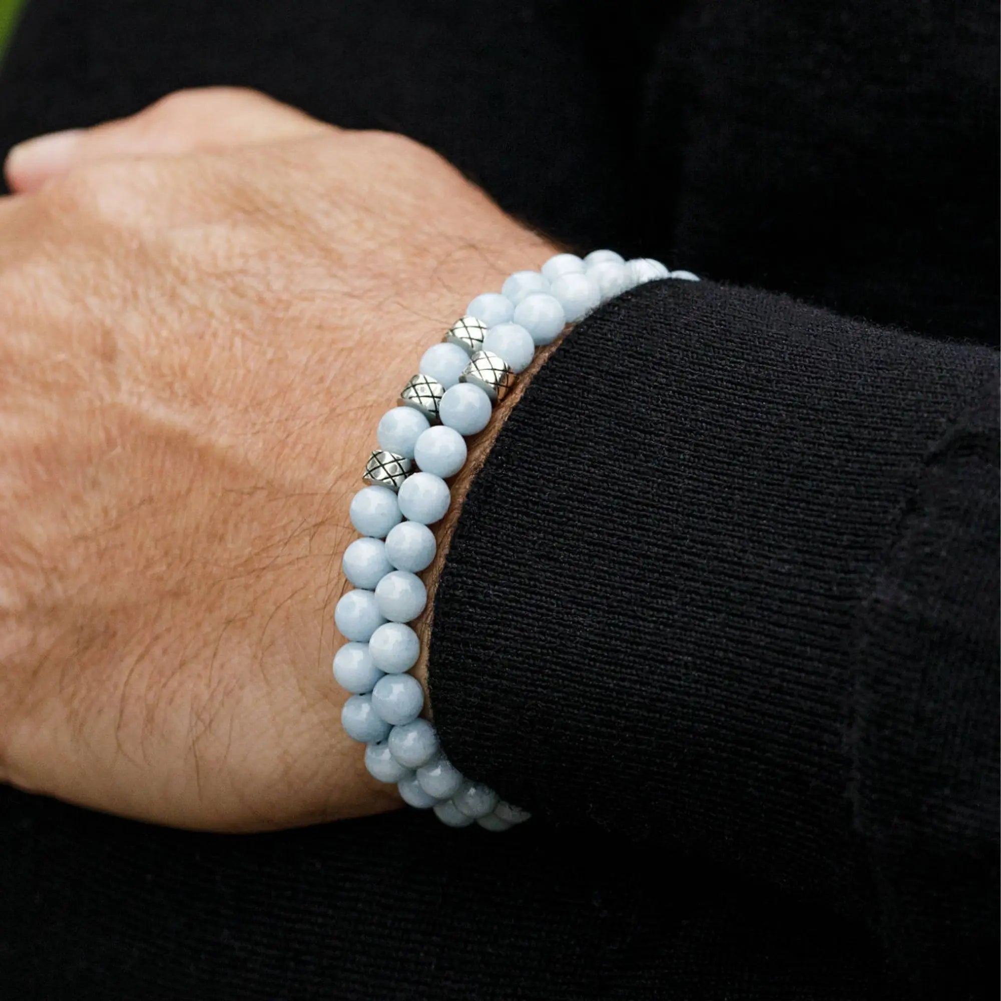 AQUAMARINE BRACELET IX (6MM)