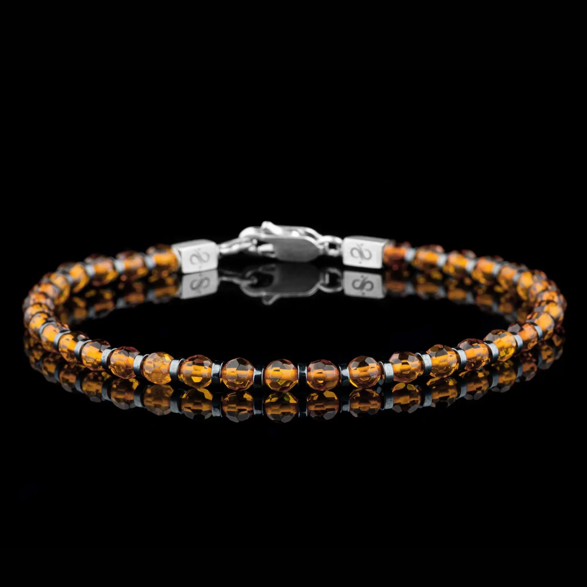 BALTIC AMBER BRACELET IV (4MM)