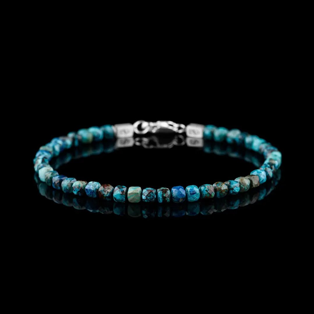 CHRYSOCOLLA BRACELET VIII (4MM)