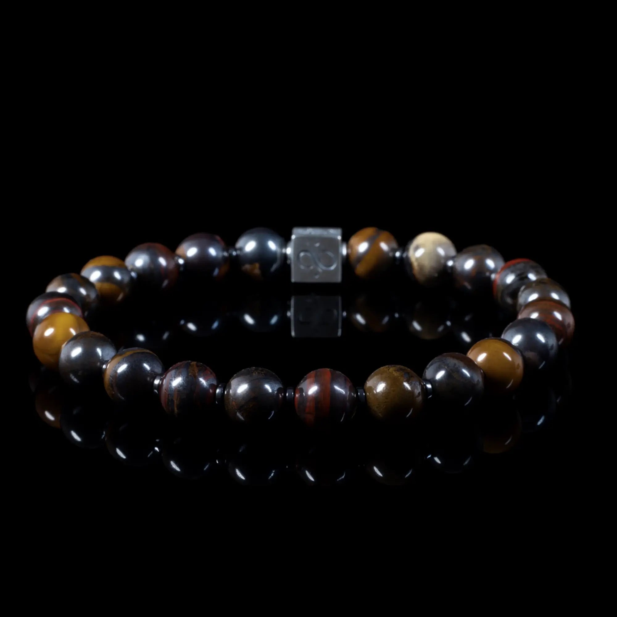 TIGER IRON BRACELET VI (8MM)
