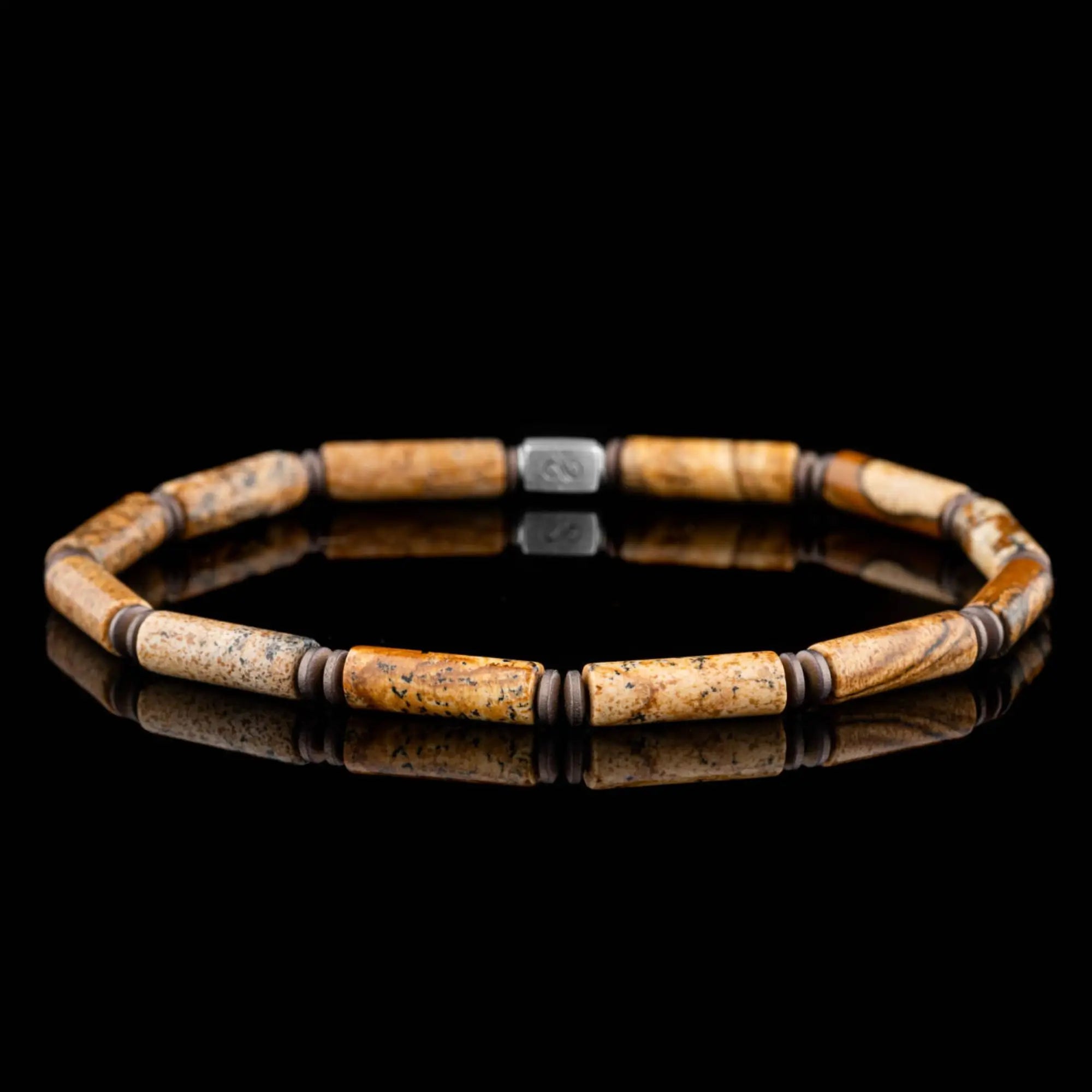 LANDSCAPE JASPER BRACELET IV (4MM)