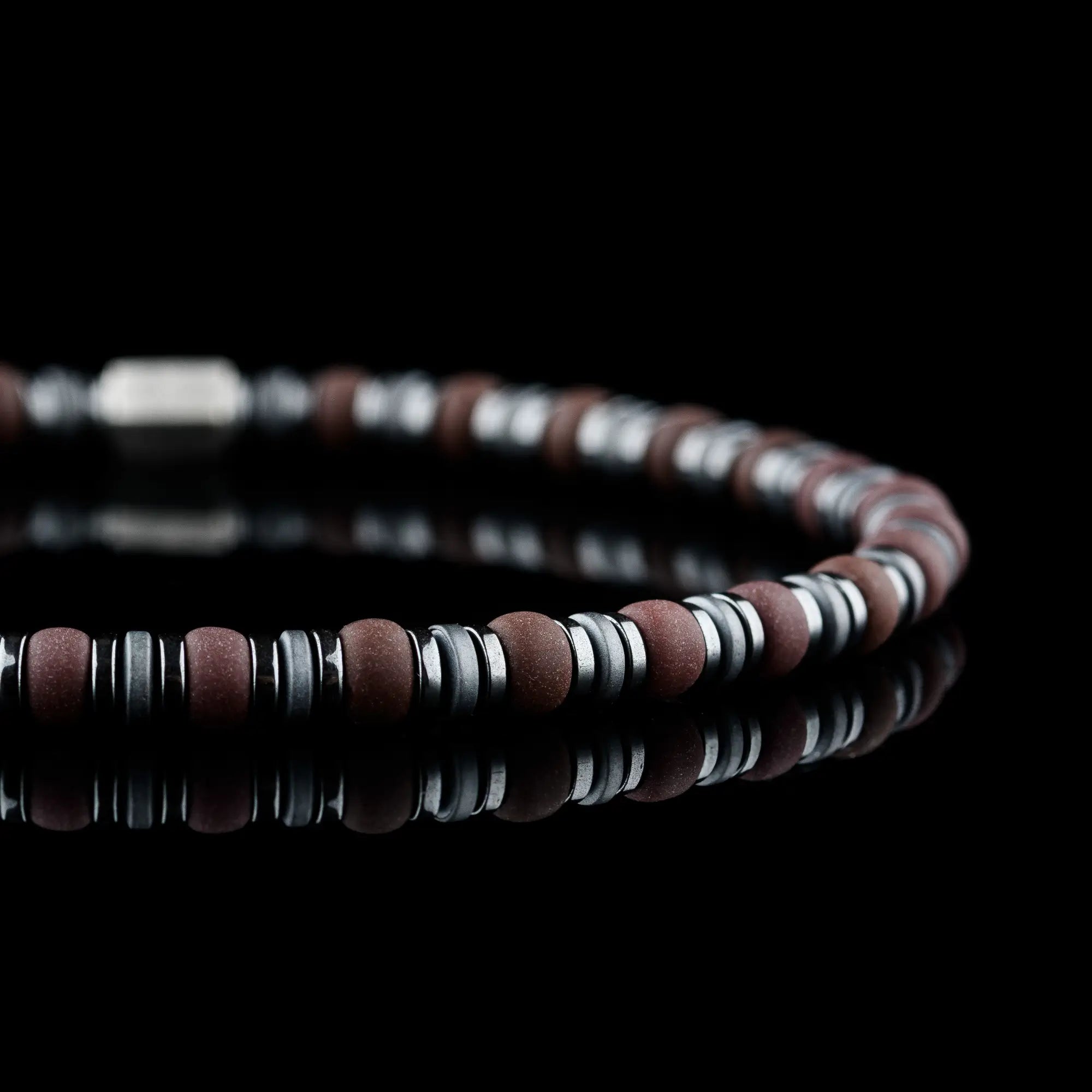 HEMATITE - BROWN BRACELET I (4MM)