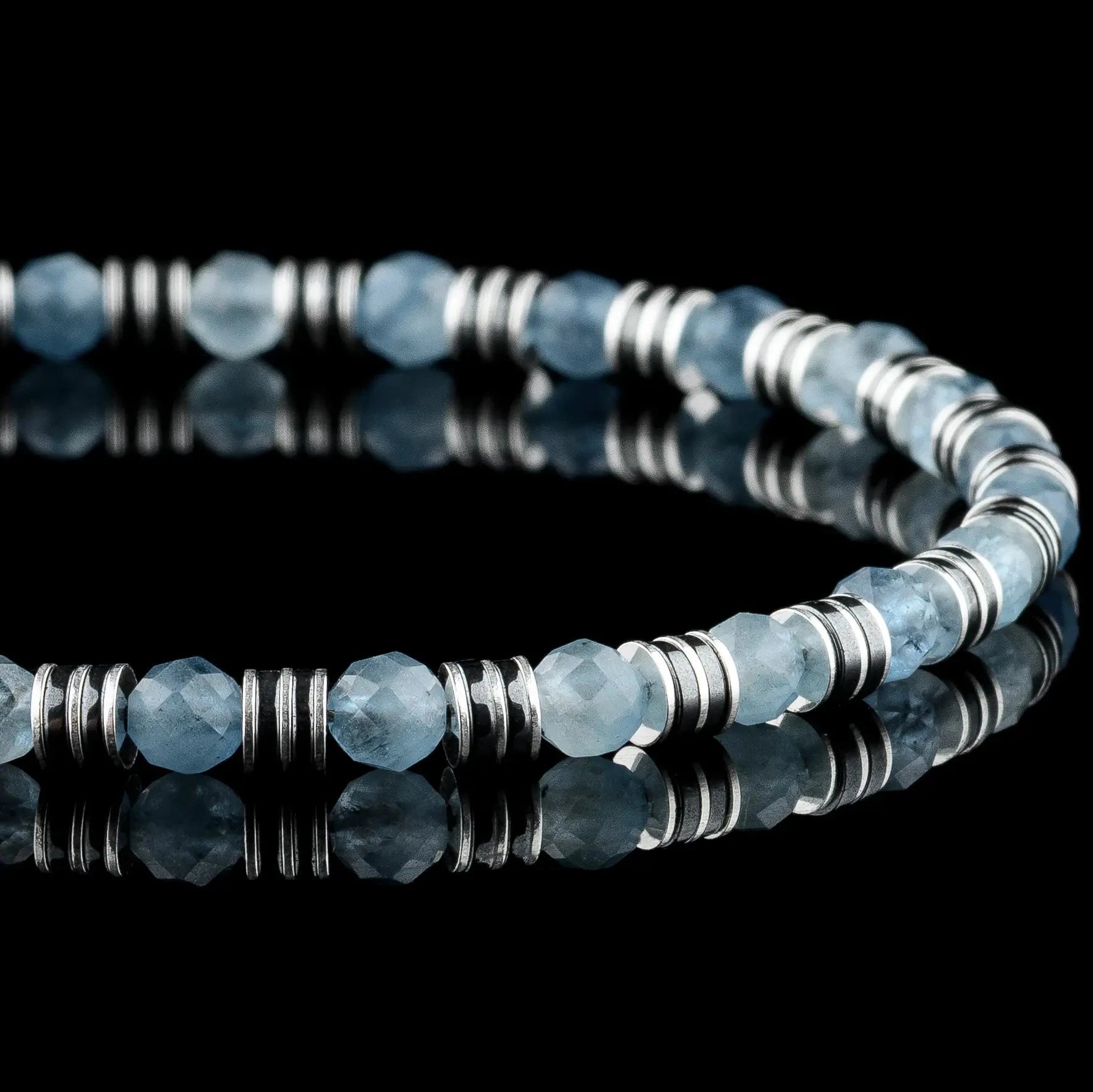 AQUAMARINE BRACELET XXV (4MM)