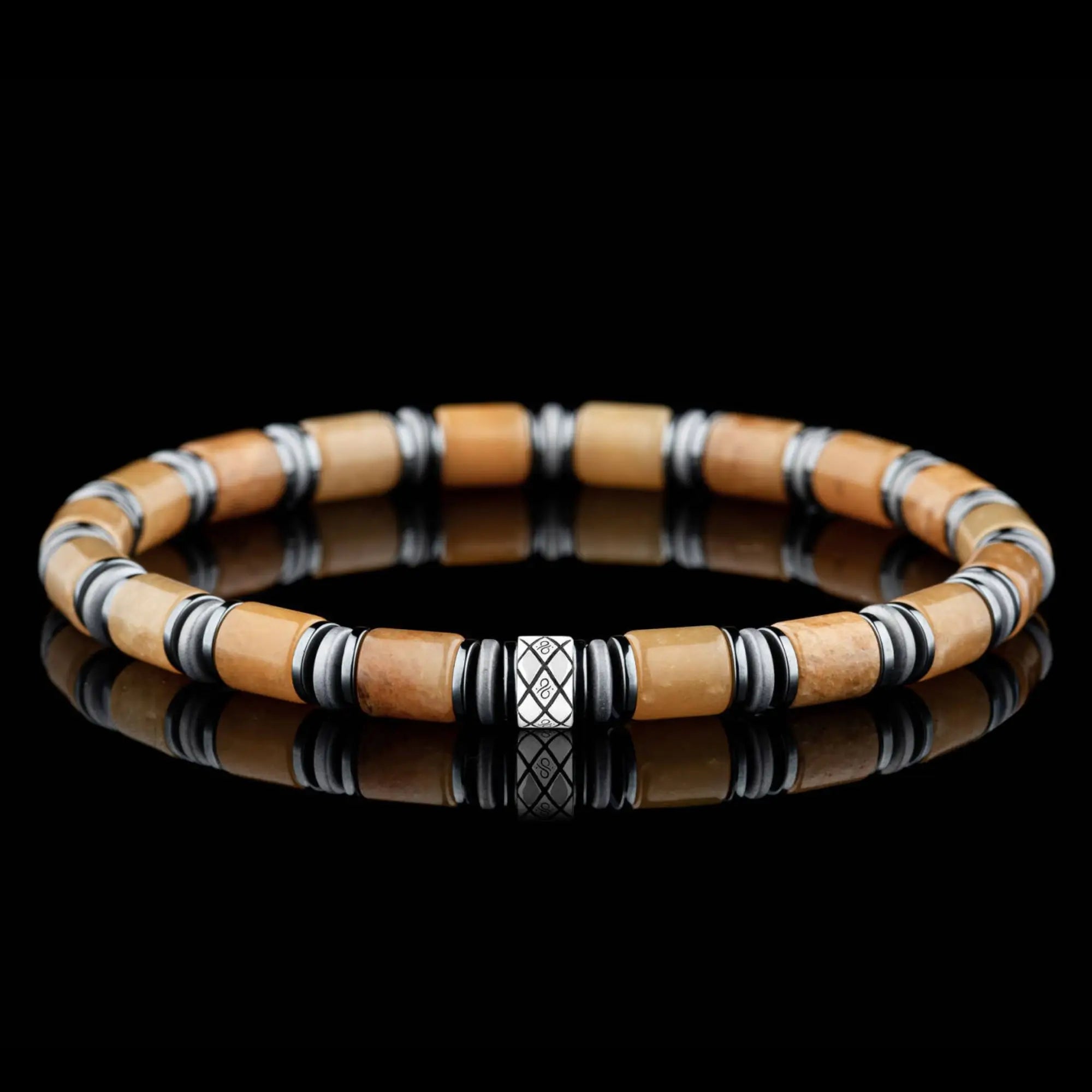 YELLOW JADE BRACELET V (6MM)