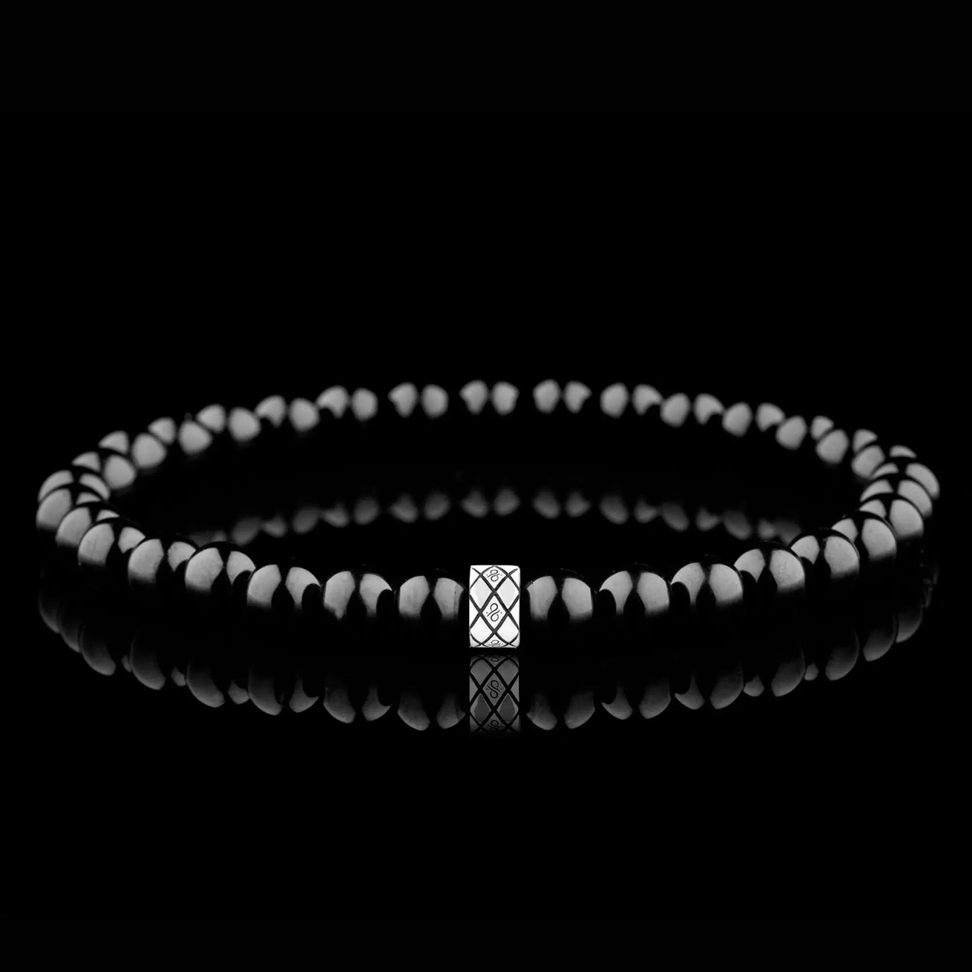 BLACK TOURMALINE BRACELET VIII (6MM)