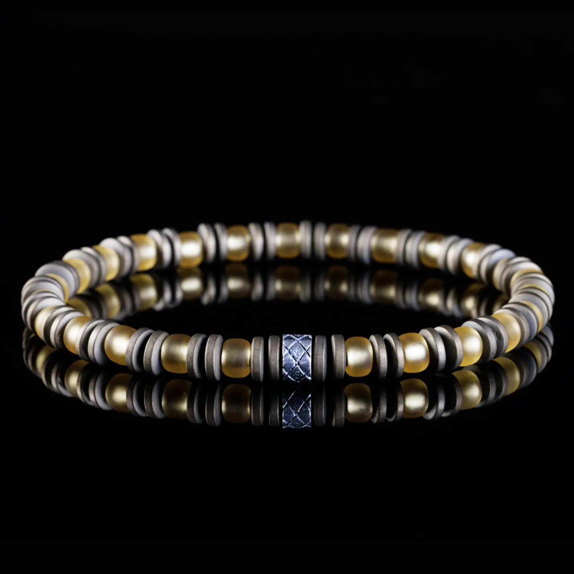 HEMATITE BRONZE BRACELET II (6MM)