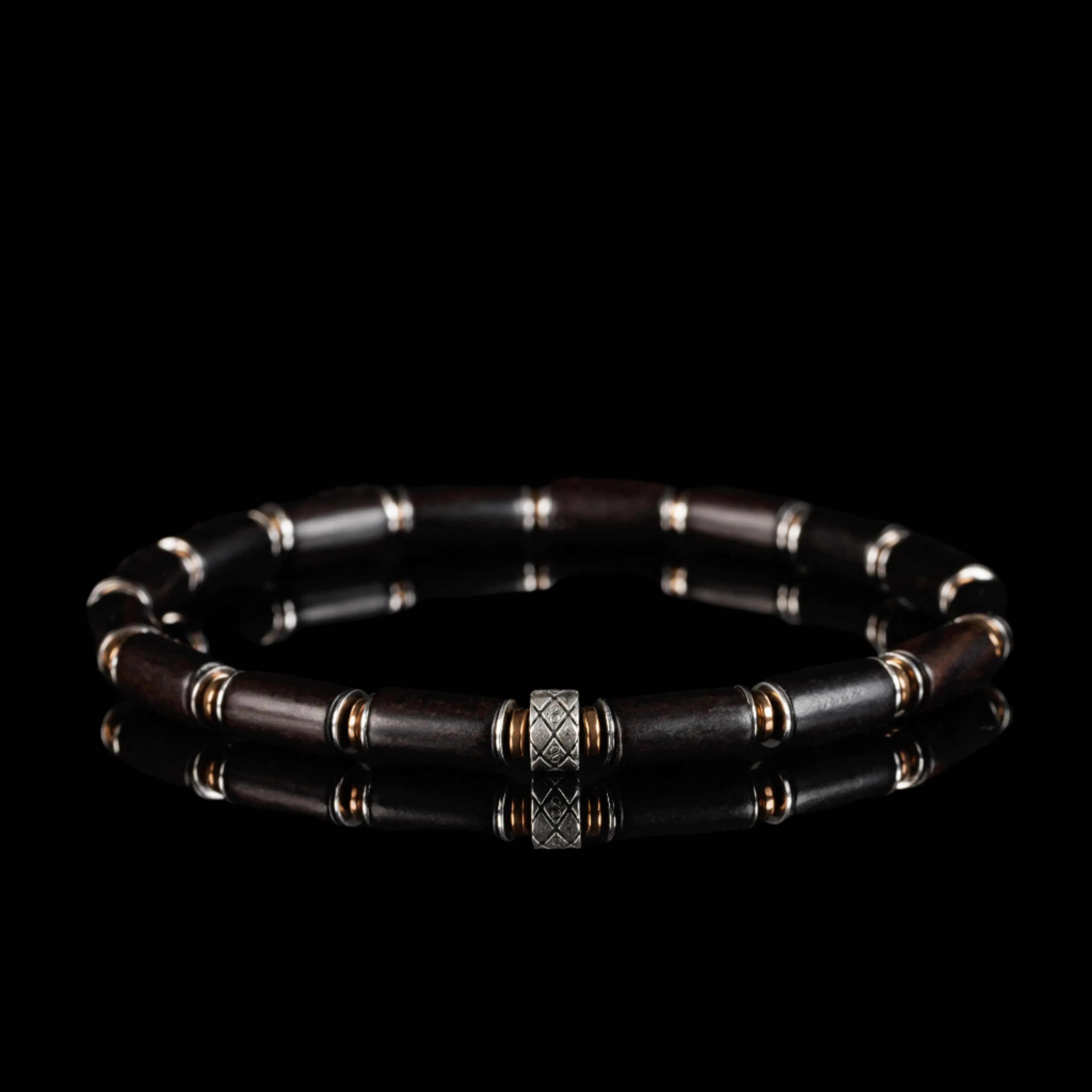 EBONY WOOD BRACELET I (6MM)
