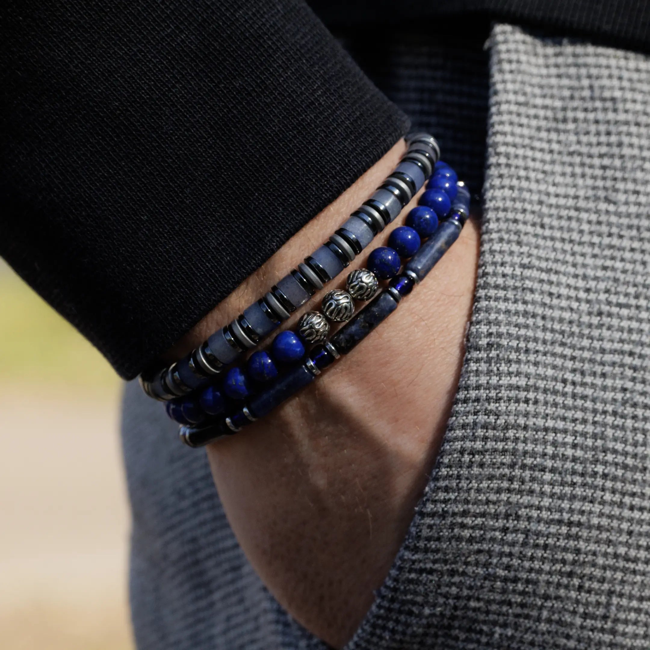 ROYAL AZURE BRACELET BUNDLE (4&6MM)