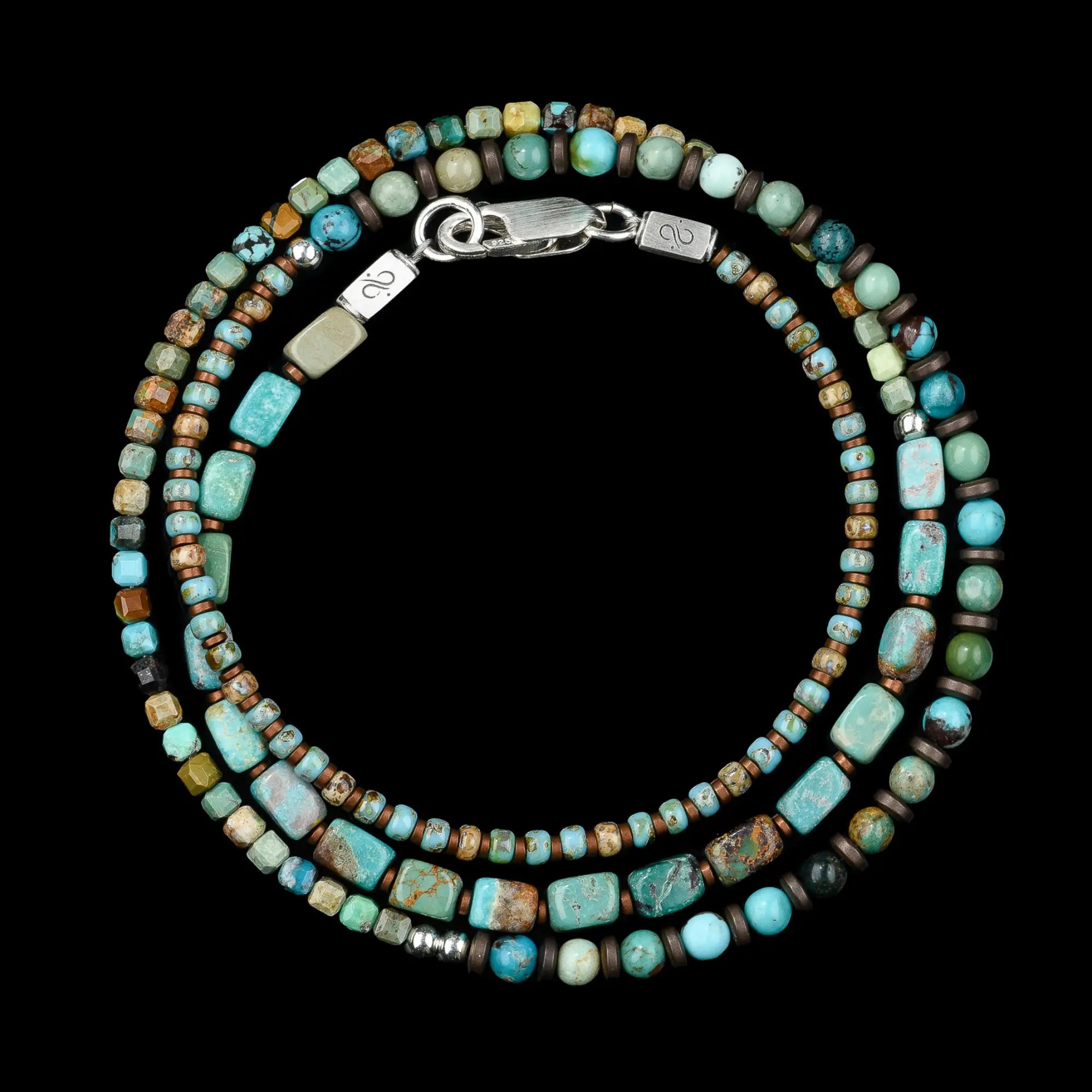 TURQUOISE WRAP BRACELET I (3-4MM)
