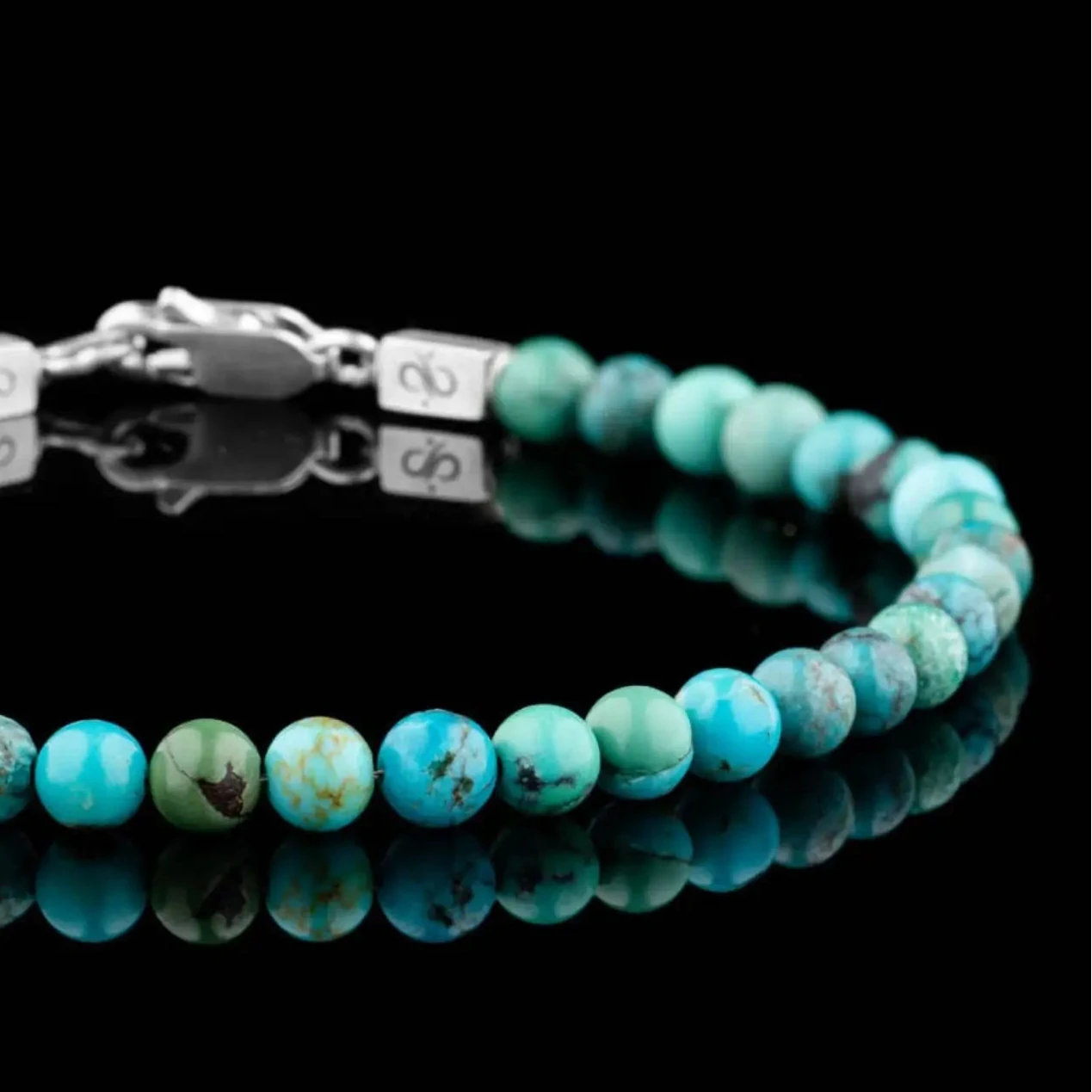 TURQUOISE BRACELET V (4MM)