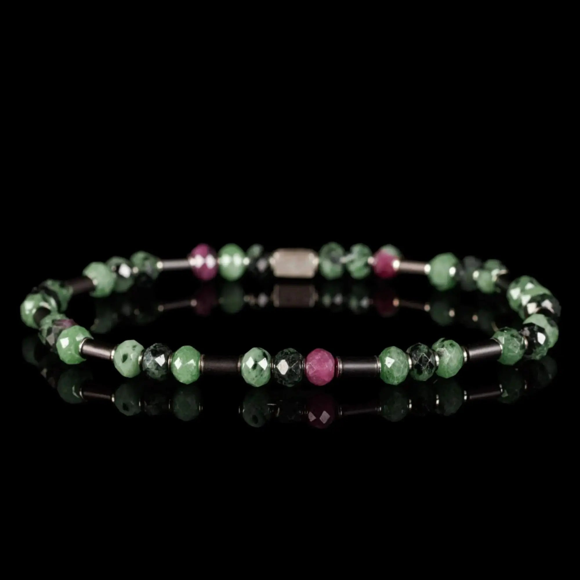 RUBY IN ZOISITE BRACELET II (5MM)