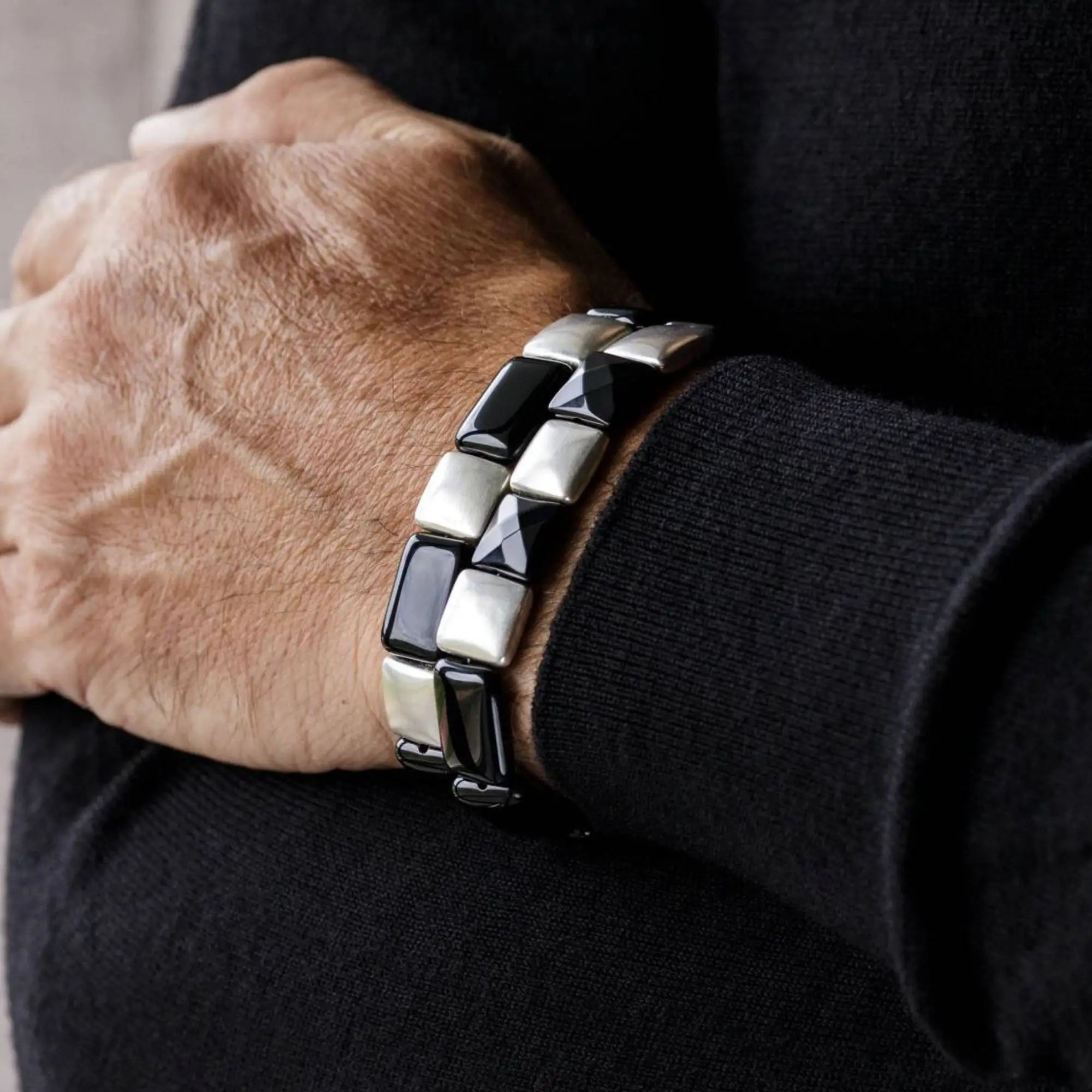 BLACK ONYX BRACELET IV (13MM)