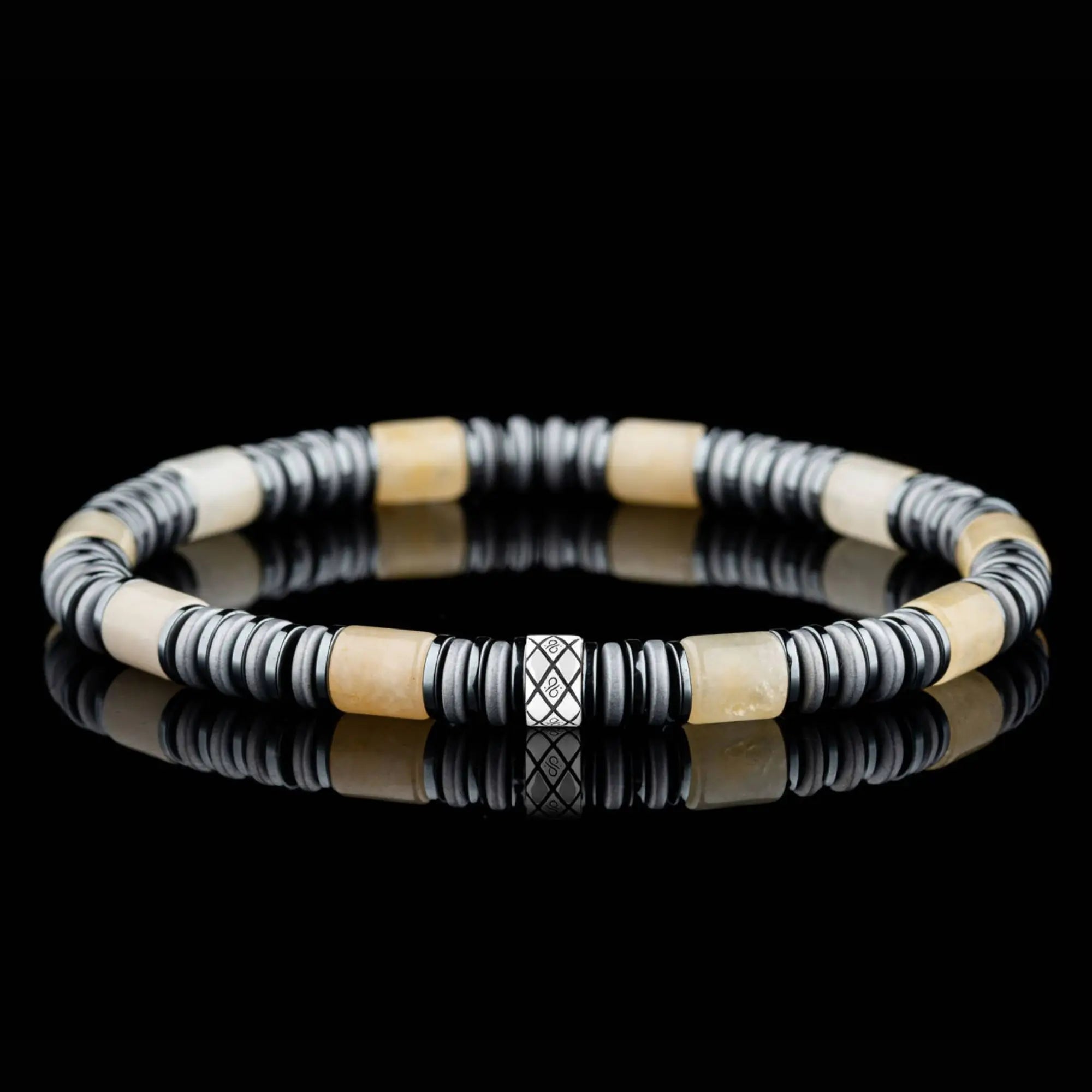 VANILLA JADE BRACELET IV (6MM)