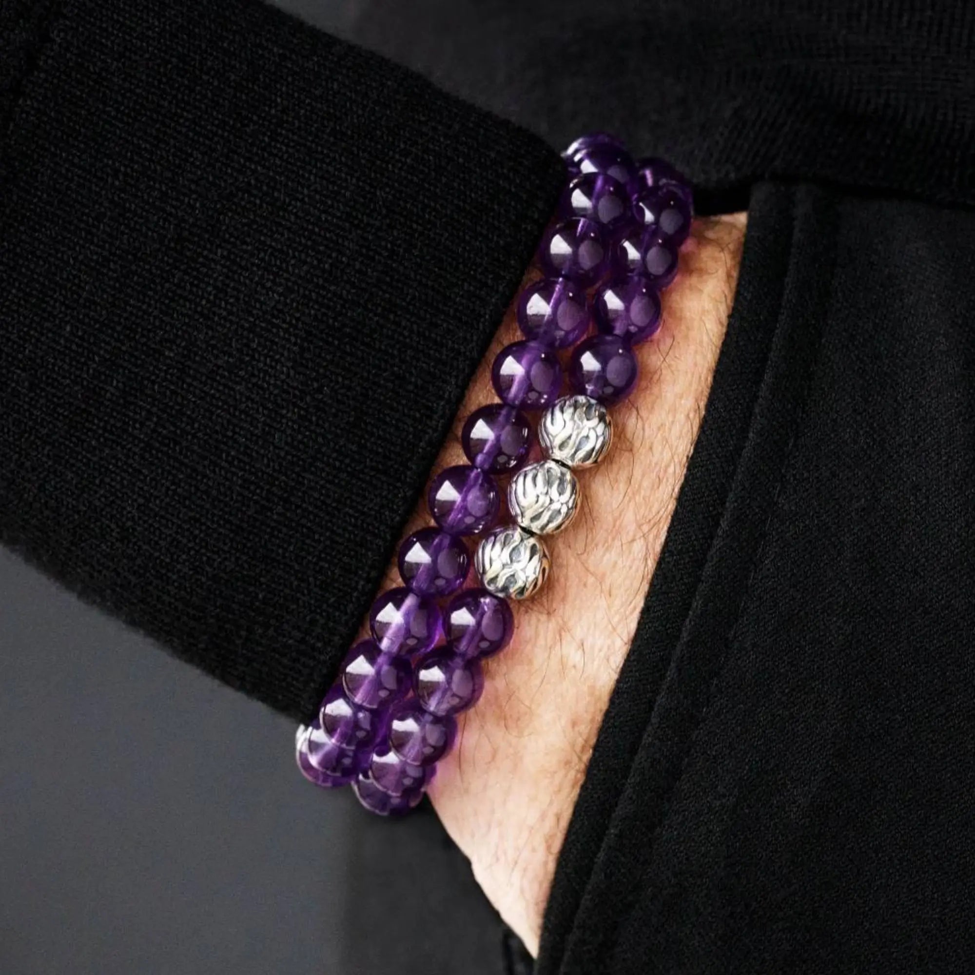 AMETHYST BRACELET XIV (8MM)