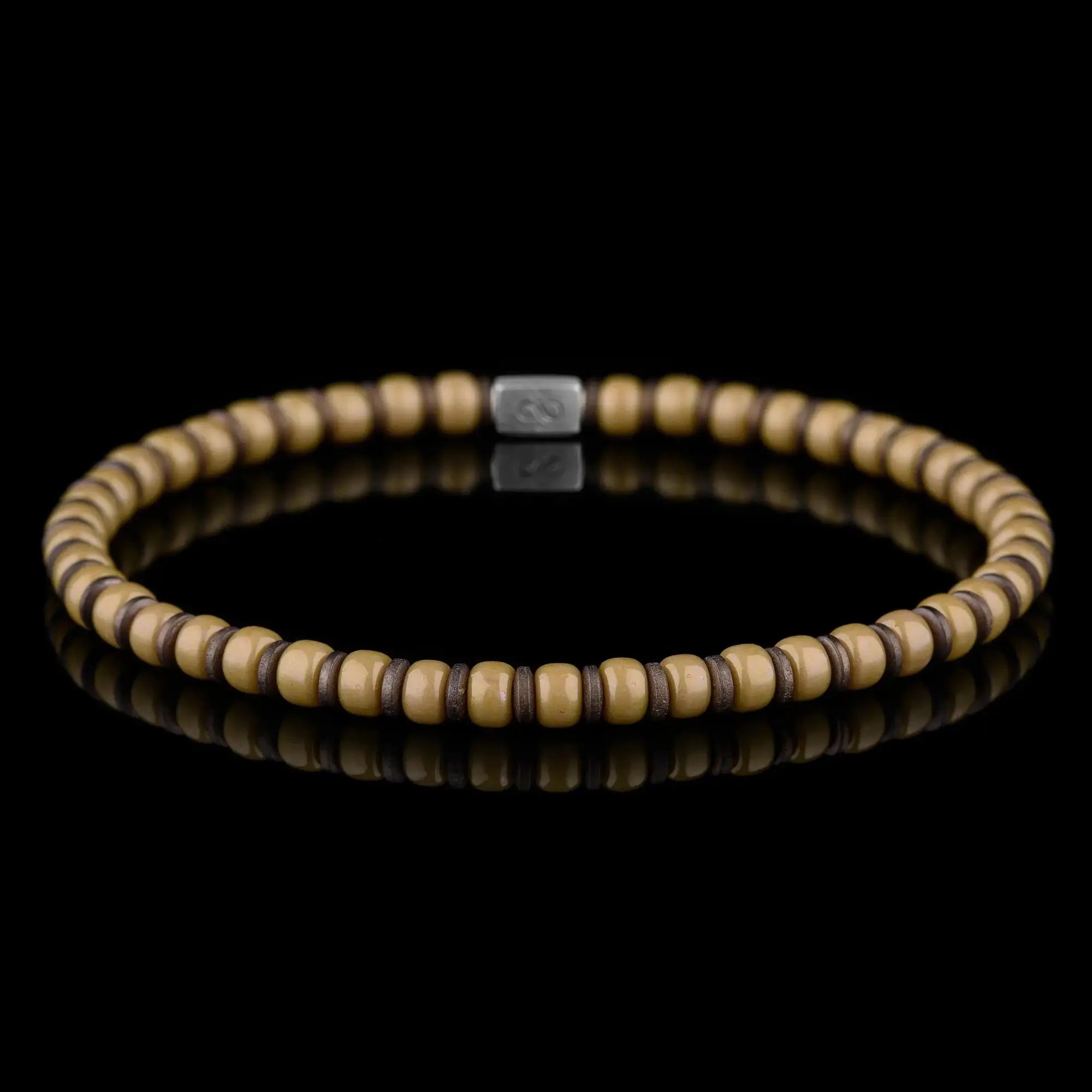 HEMATITE - CAMEL BRACELET I (4MM)