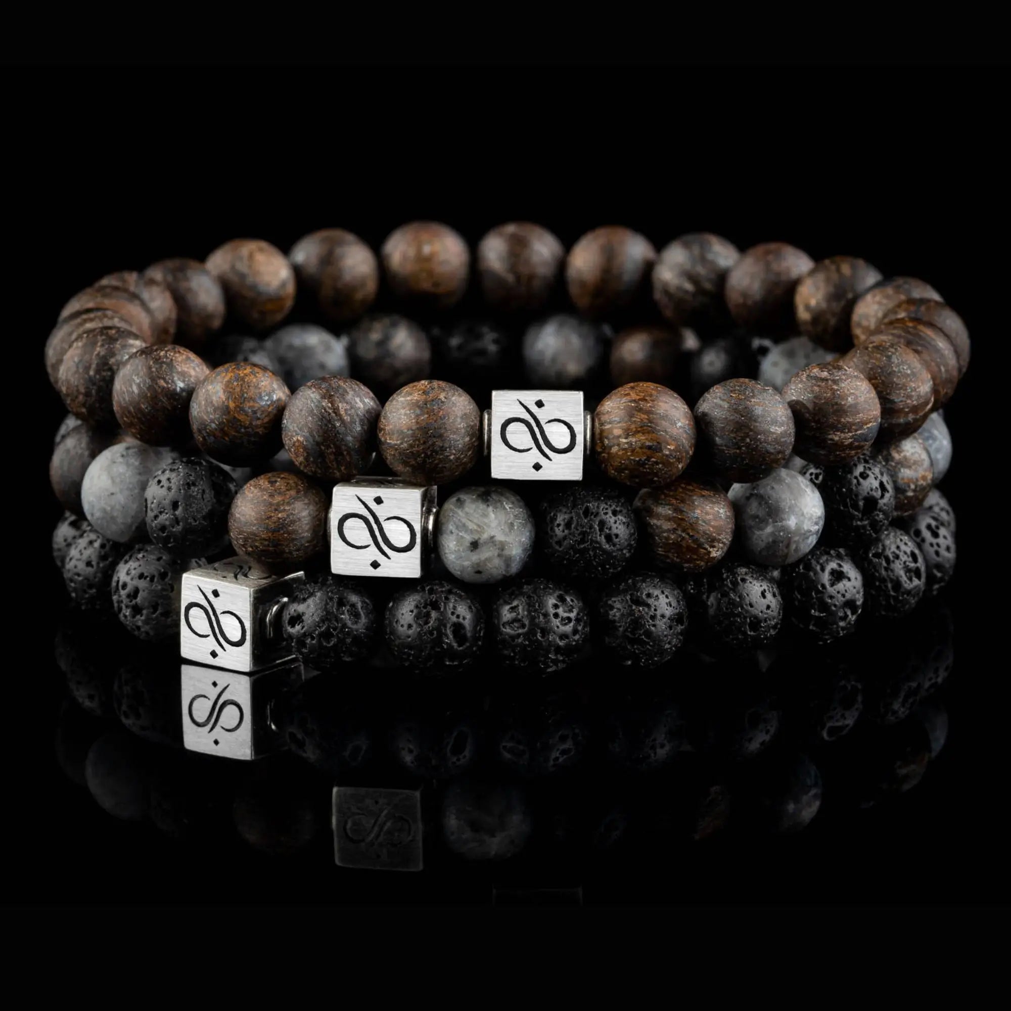 BRONZITE BRACELET BUNDLE IV (8MM)