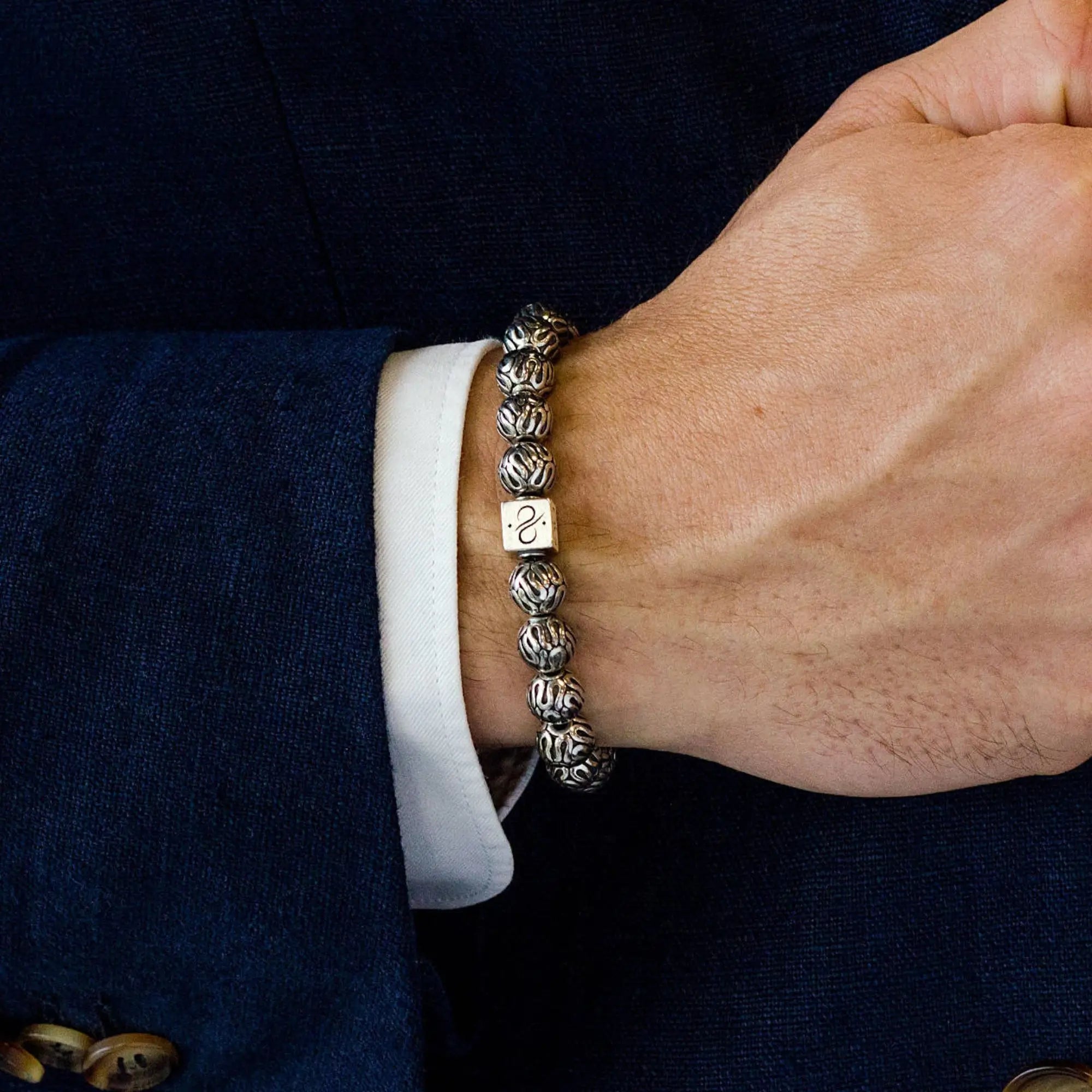 SILVER BRACELET VI (8MM)