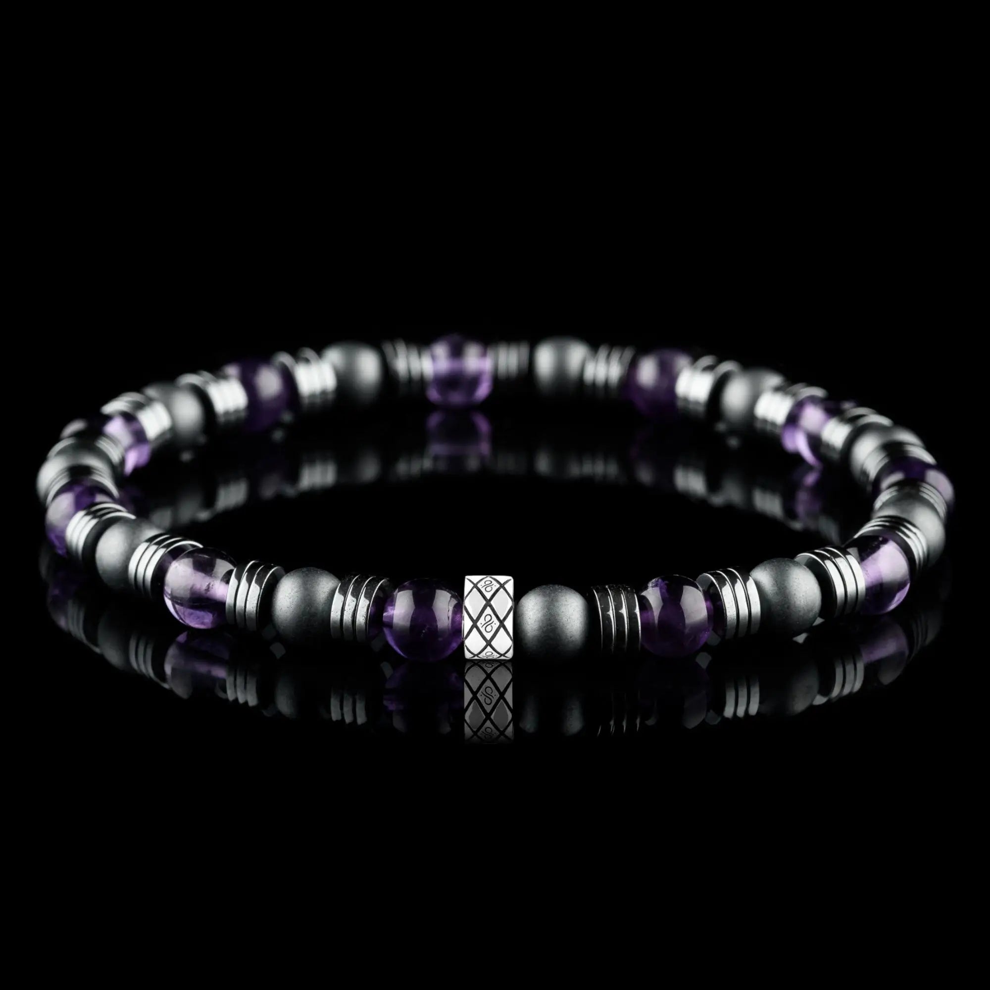 AMETHYST BRACELET XX (6MM)