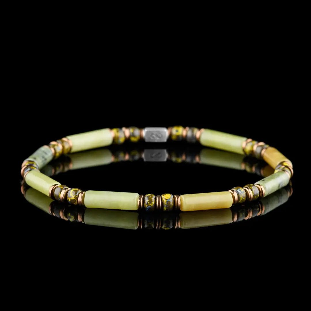 GREEN JASPER BRACELET II (4MM)