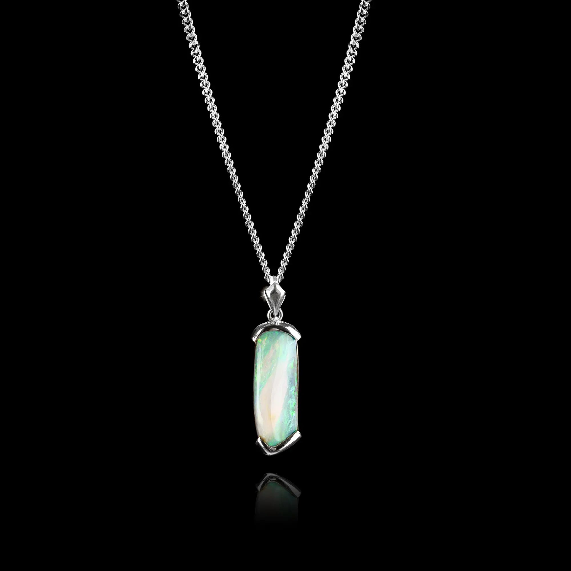 AUSTRALIAN BOULDER OPAL PENDANT 6.03CT (XIII)