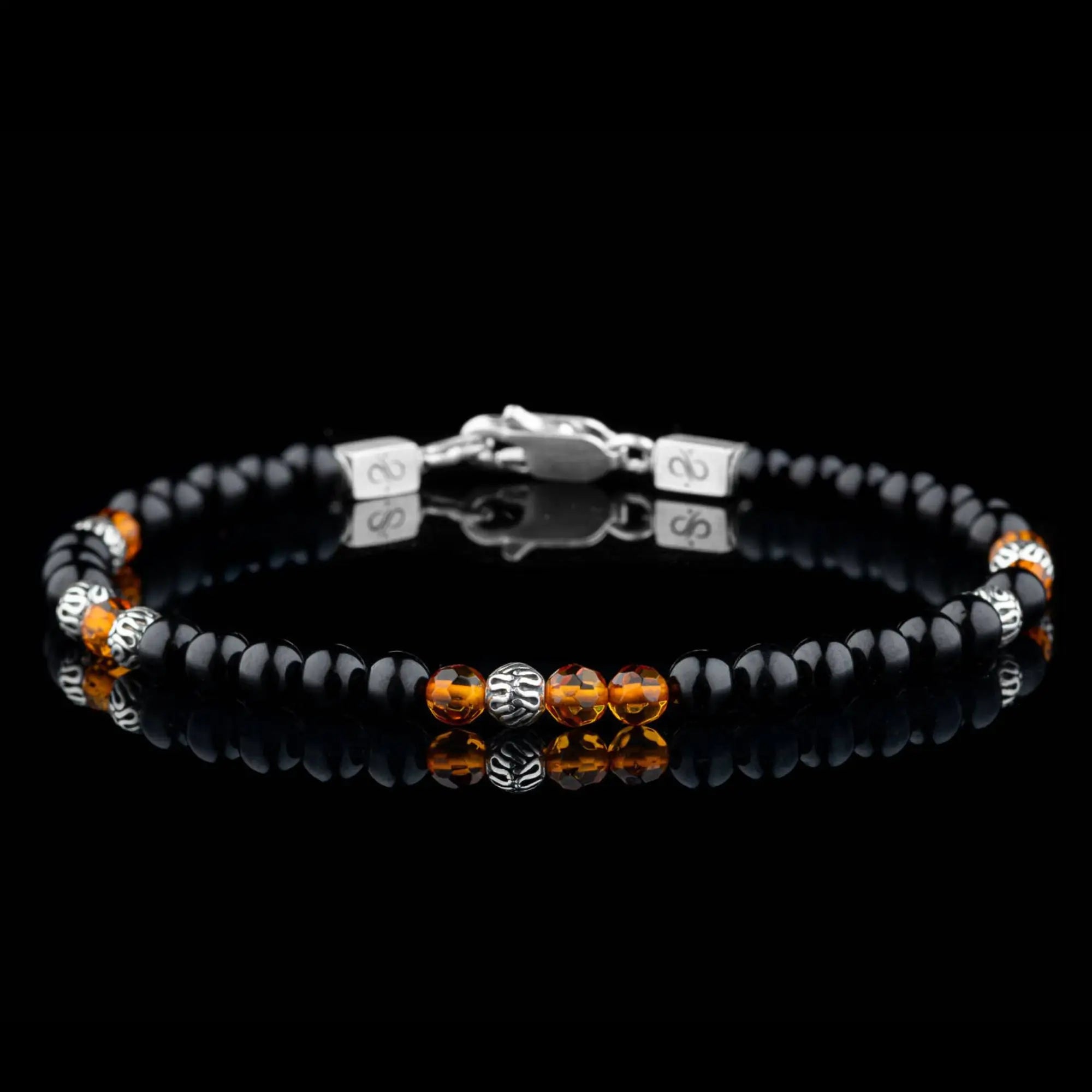BLACK TOURMALINE BRACELET VI (4MM)