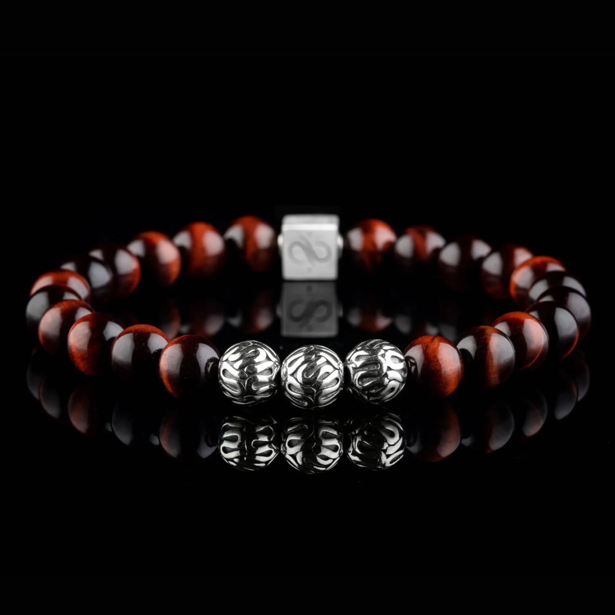 RED TIGER EYE BRACELET VII (8MM)