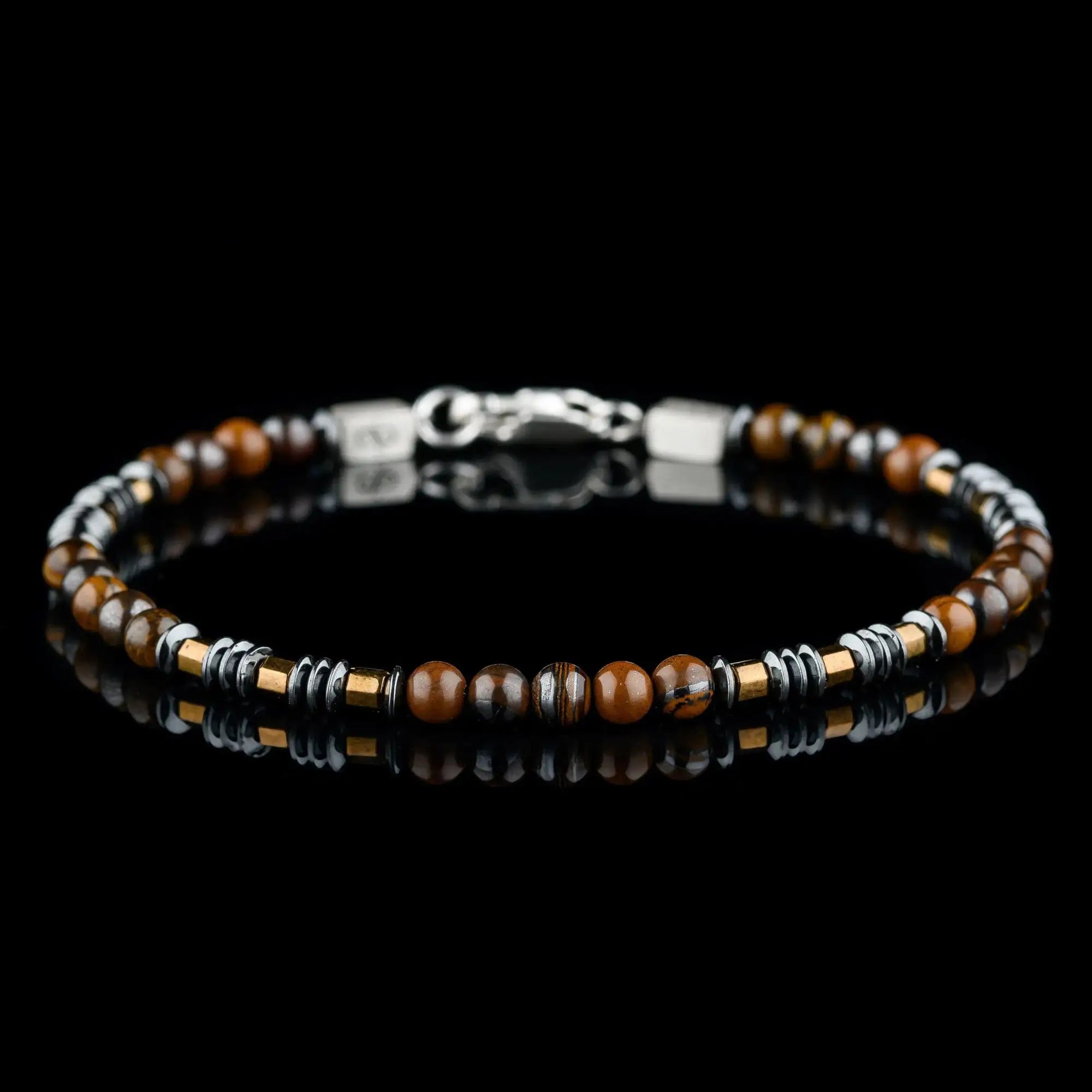 TIGER IRON BRACELET V (4MM)