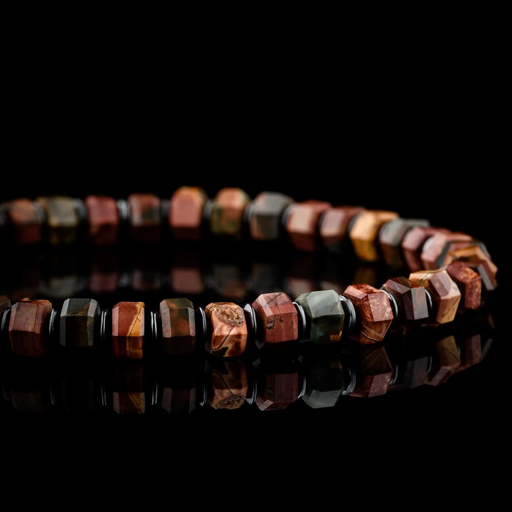 RED CREEK JASPER BRACELET IV (6MM)