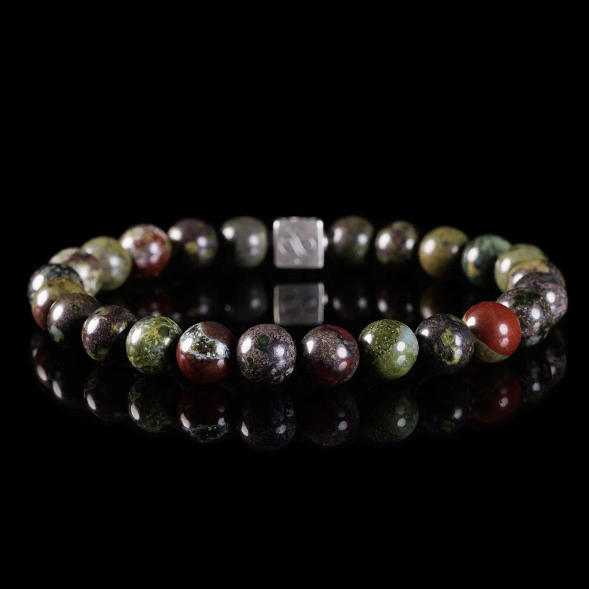DRAGON BLOOD JASPER BRACELET VI (8MM)