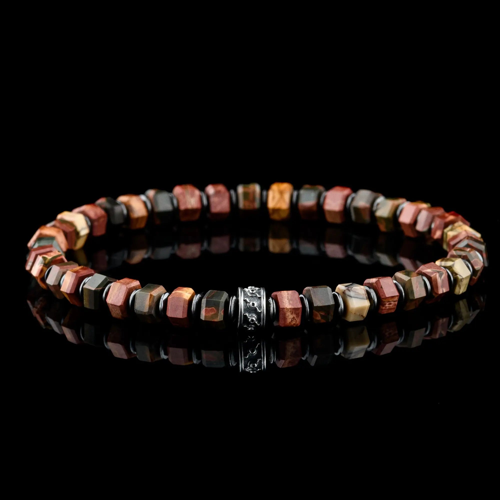 RED CREEK JASPER BRACELET IV (6MM)