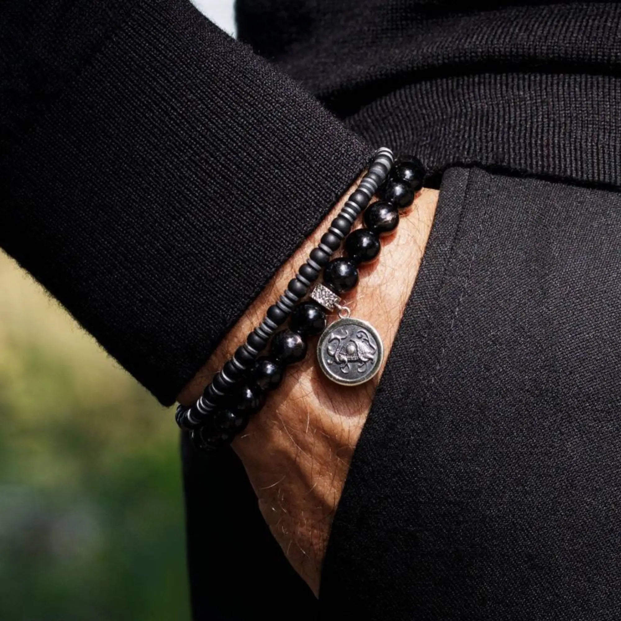 HEMATITE - BLACK BRACELET VI (4MM)