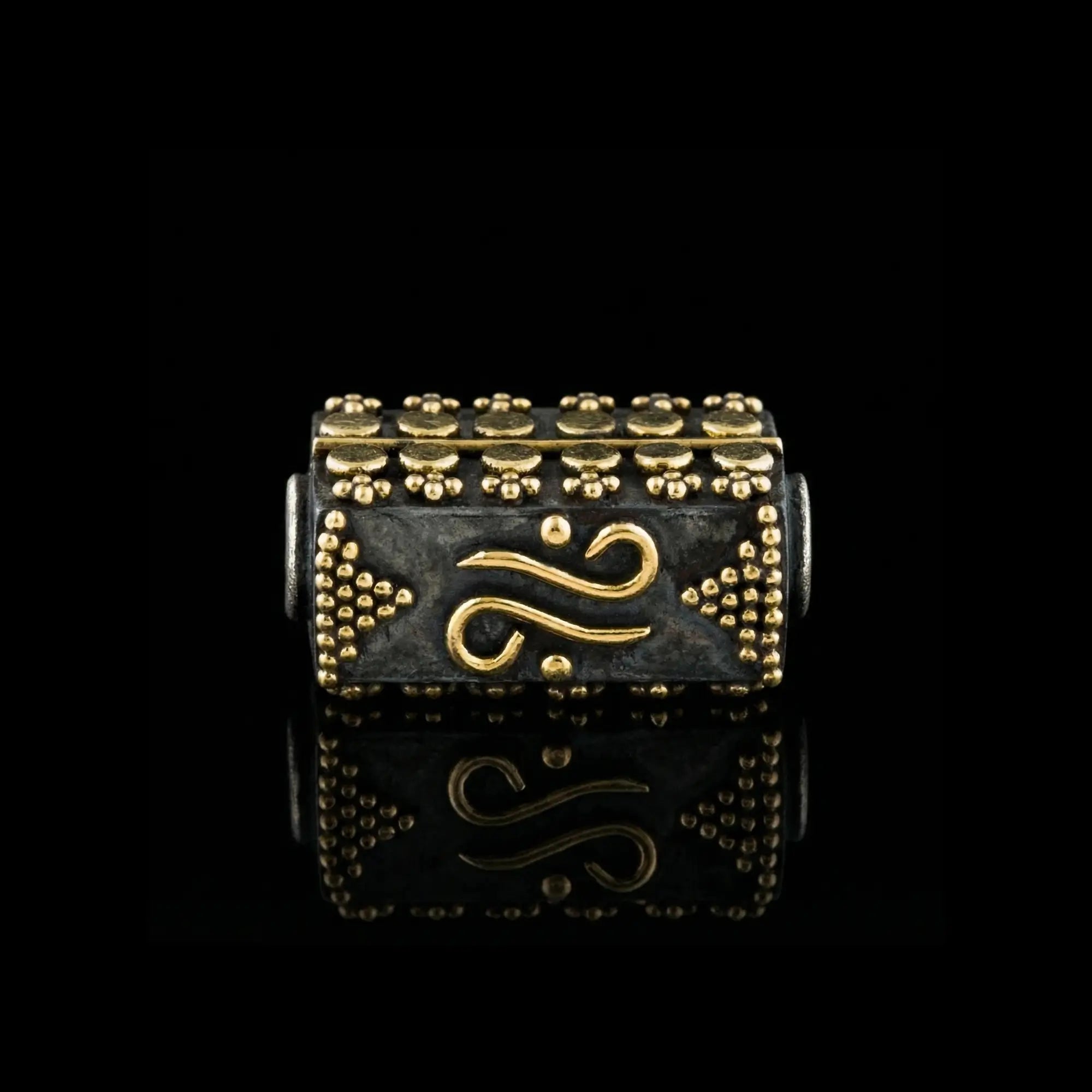 BRONZITE GOLD BRACELET I (12MM)