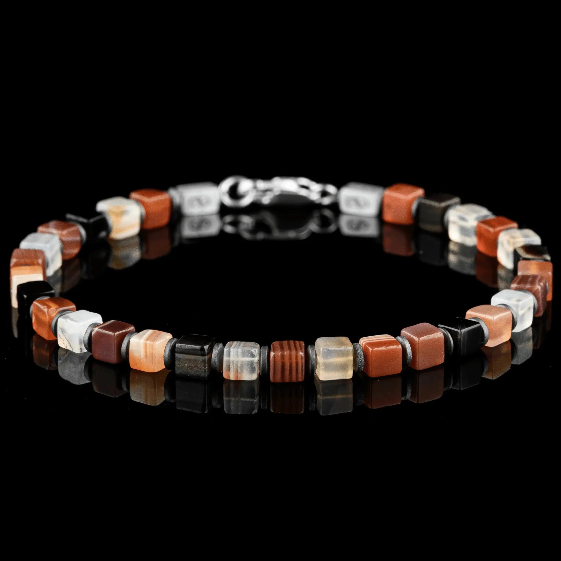 BOTSWANA AGATE BRACELET I (4MM)