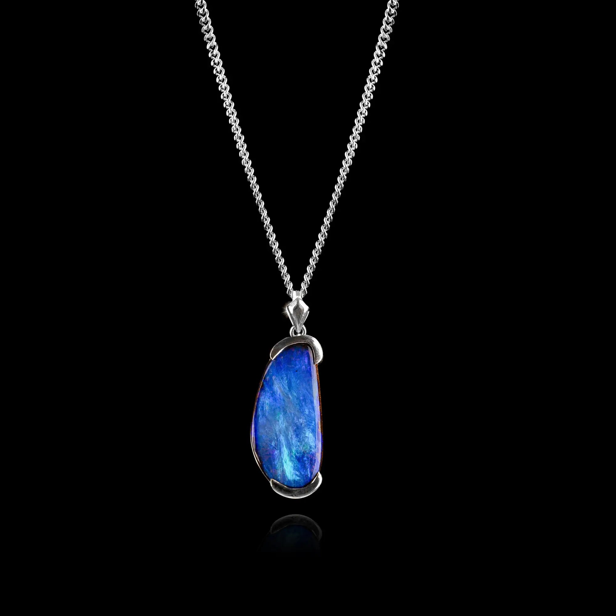 AUSTRALIAN BOULDER OPAL PENDANT 5.60CT (XVII)