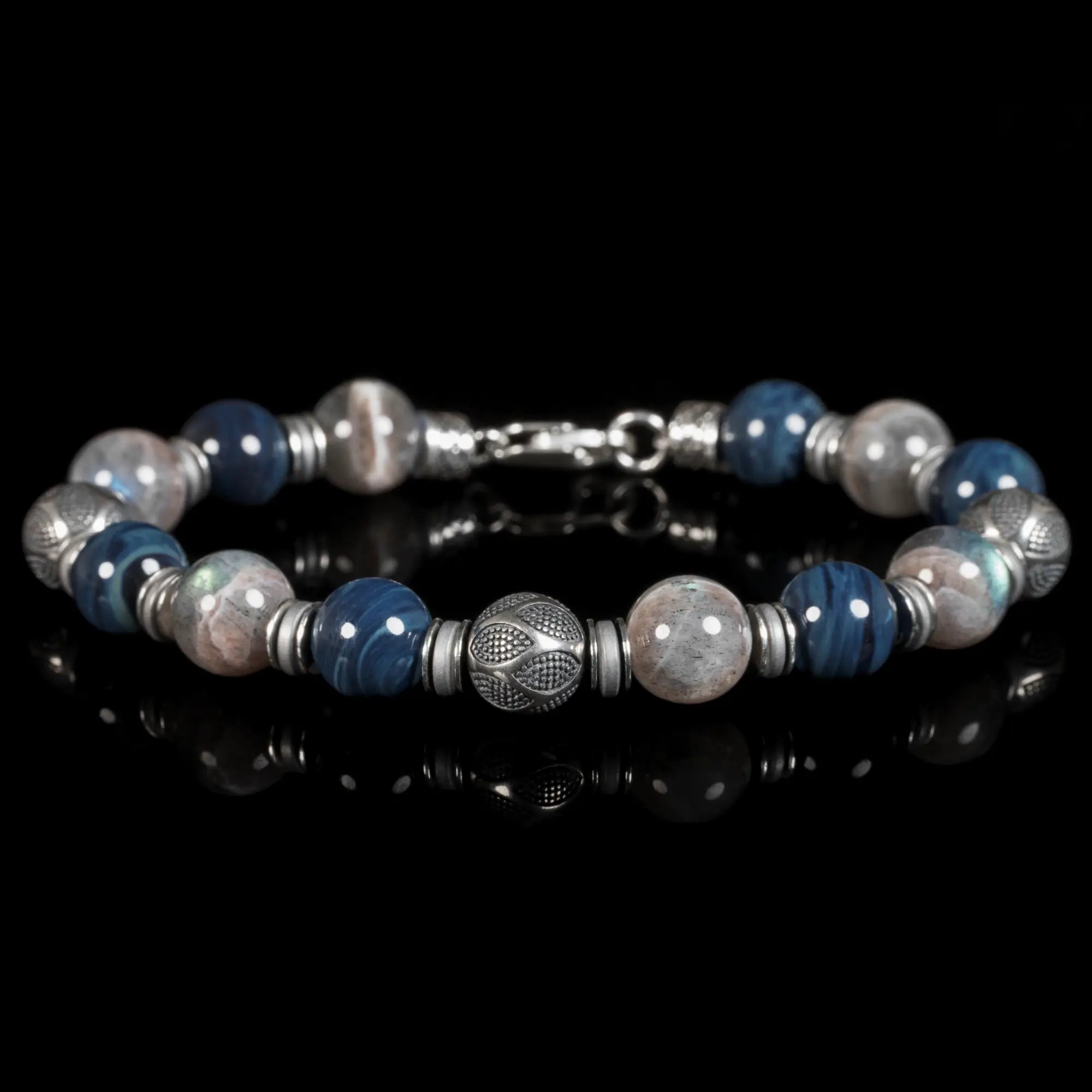 BANDED LABRADORITE - SIEBERSTEIN NASCOR BRACELET I (10MM)