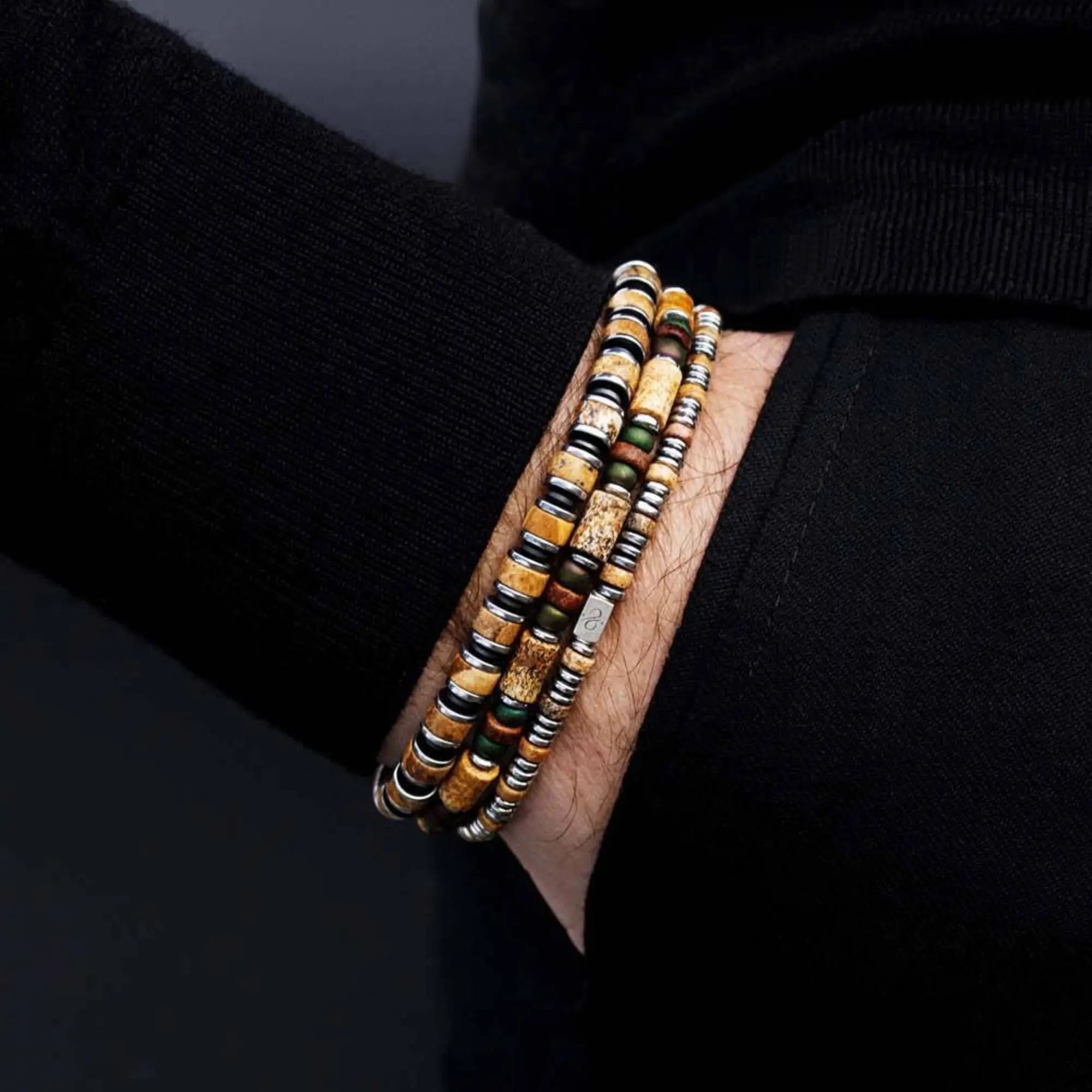LANDSCAPE JASPER BRACELET VI (5MM)